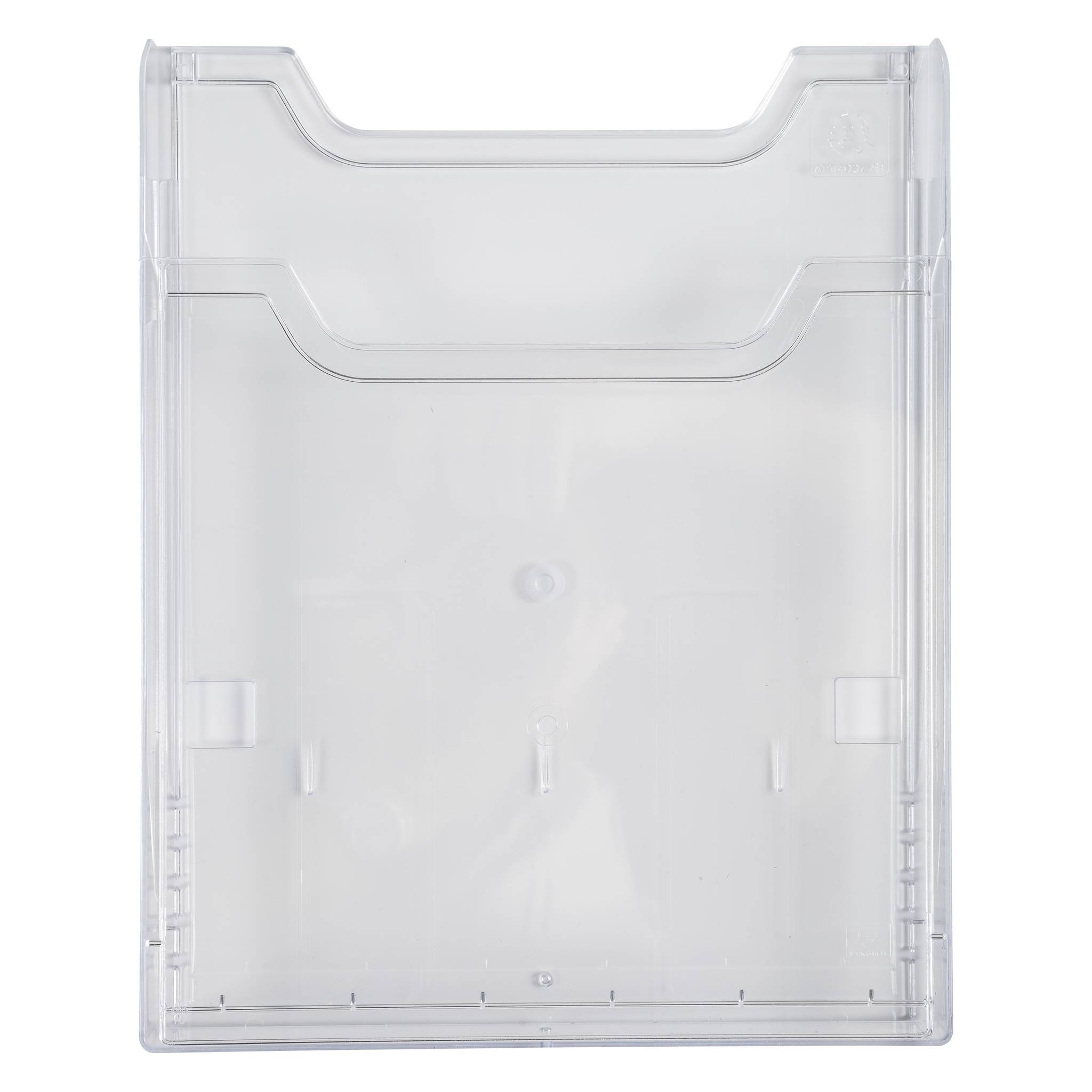 Exacompta 10x Wandprospekthalter A4 vertikal, Exacryl - Kristall - 65158D