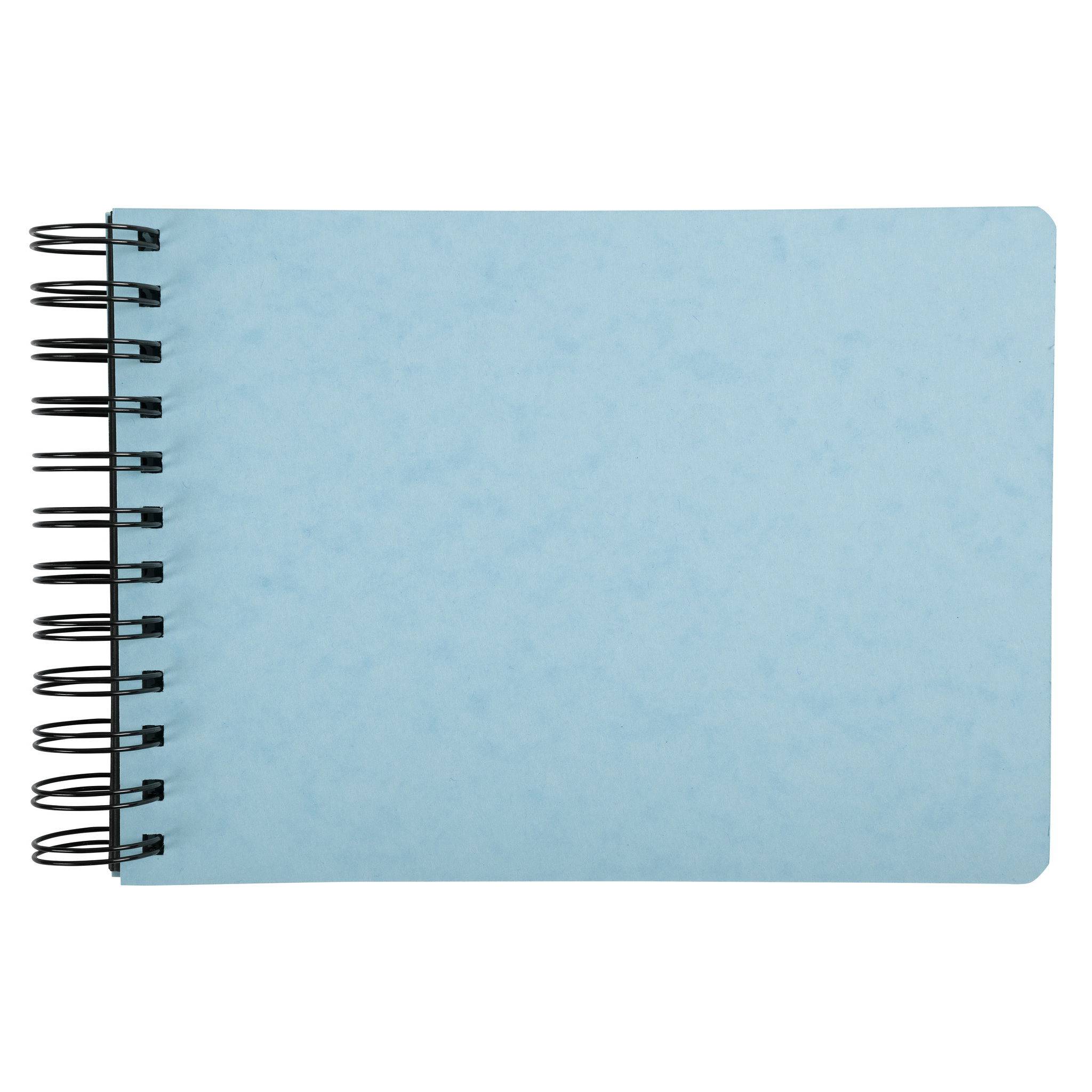 Exacompta 6x Fotoalbum Spiralbindung 50 Seiten schwarz 23x16cm sortiert 16560E