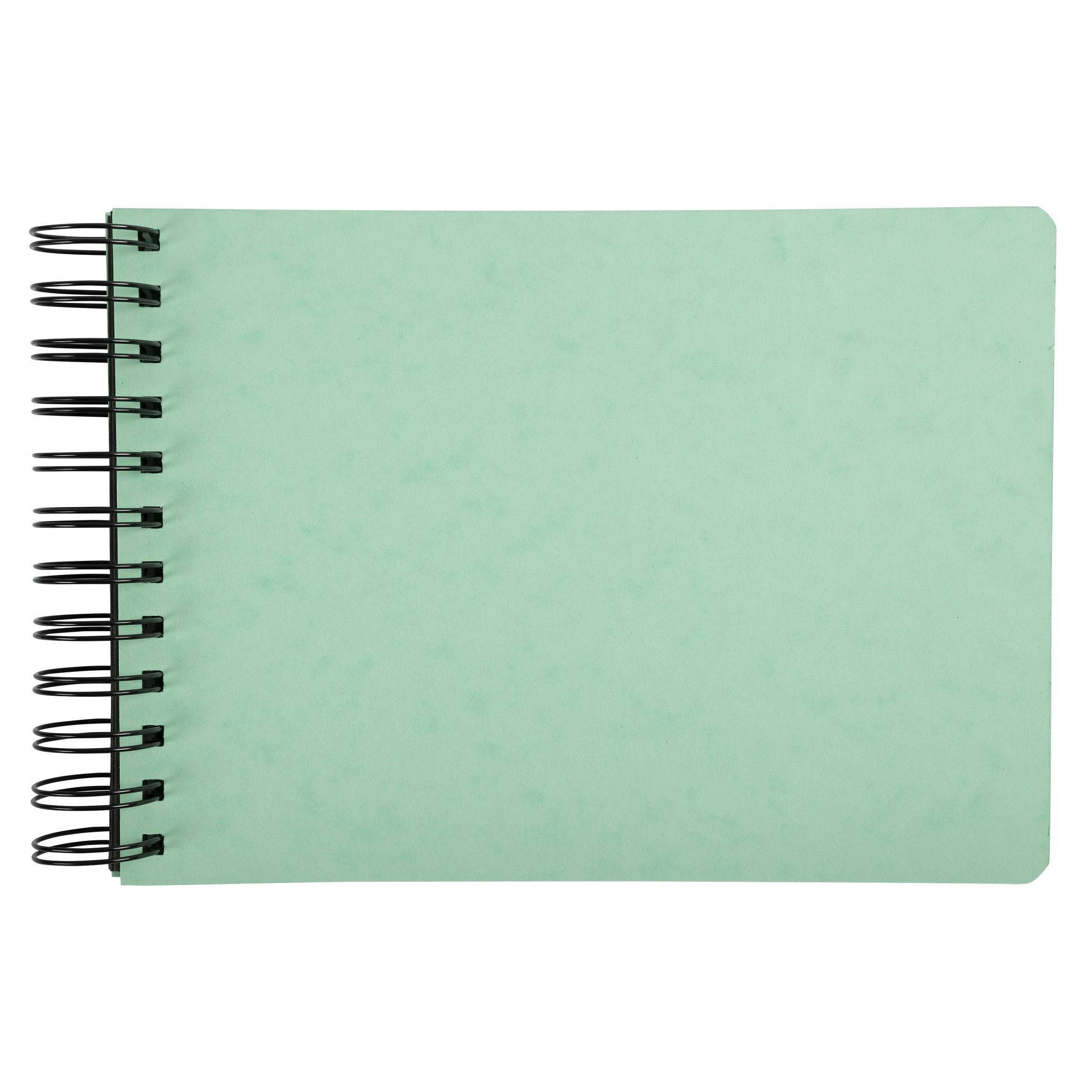 Exacompta 6x Fotoalbum Spiralbindung 50 Seiten schwarz 23x16cm sortiert 16560E