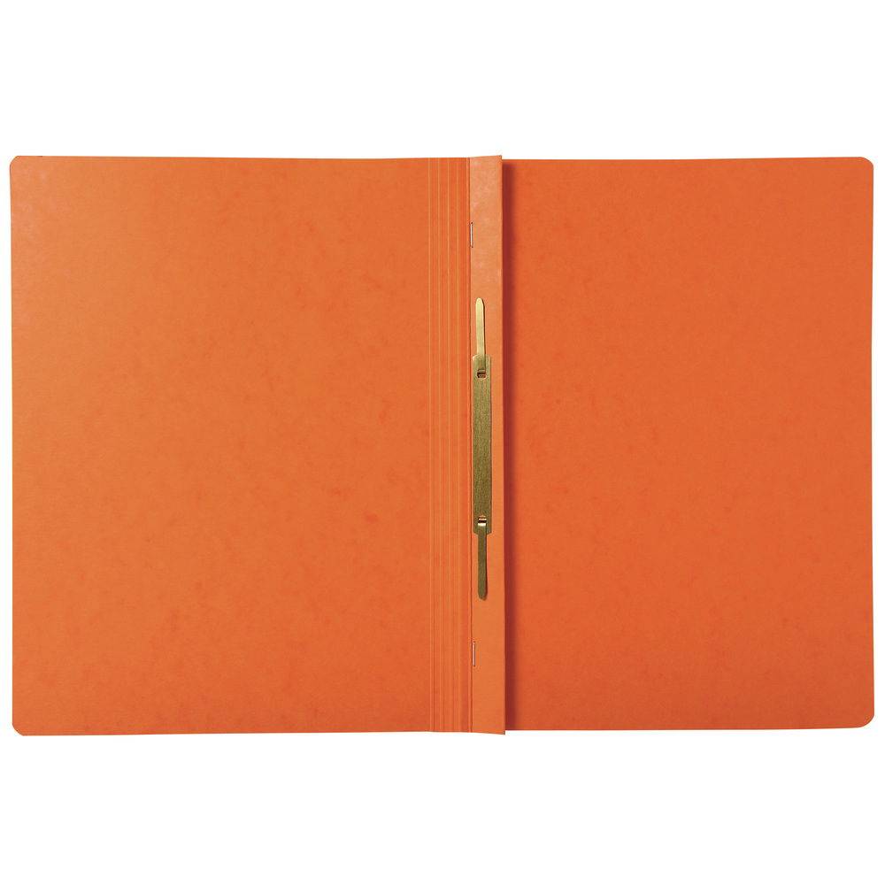 Exacompta 25x Schnellhefter Iderama Colorspan Krt., 355g/m2, A4, Orange, 380809B