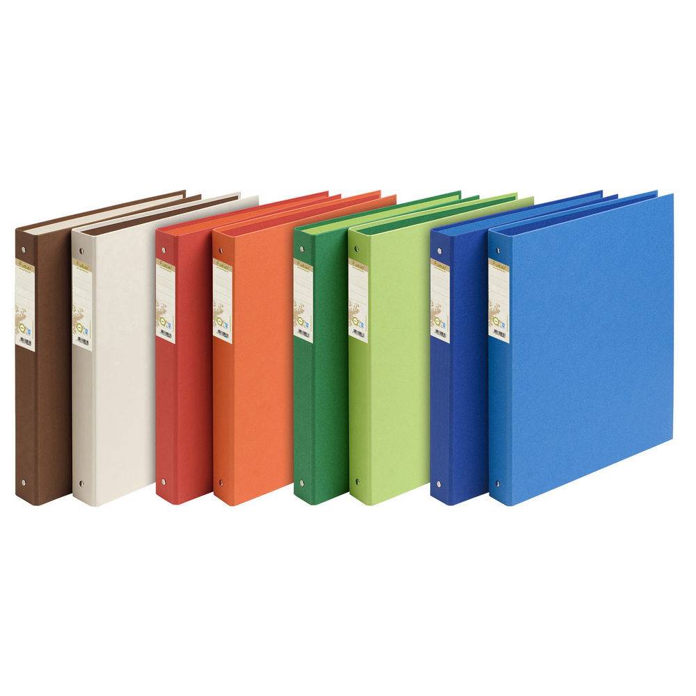 Exacompta 10x Ringbuch RC Kart.18mm 4Ring 30mm Rücken 40mm A4 - sortiert 51980E