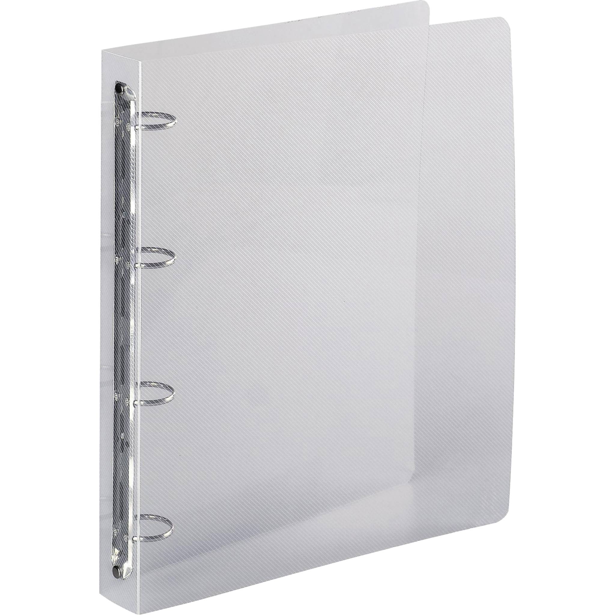 Exacompta 20x Ringbuch PP 700µ 4 Ringen Rücken 40mm Crystal A4 Kristall 51342E