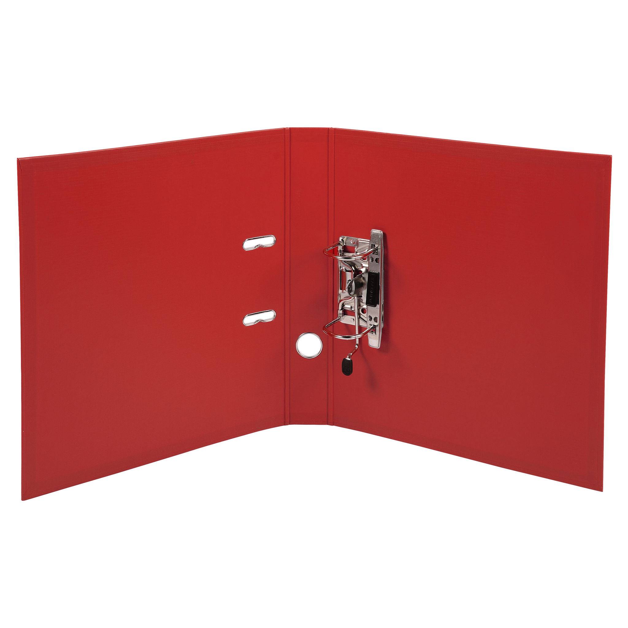 Exacompta 10x Ordner Prem'Touch PVC, Rücken 50mm, 32x29cm A4 Maxi, Rot, 53545E