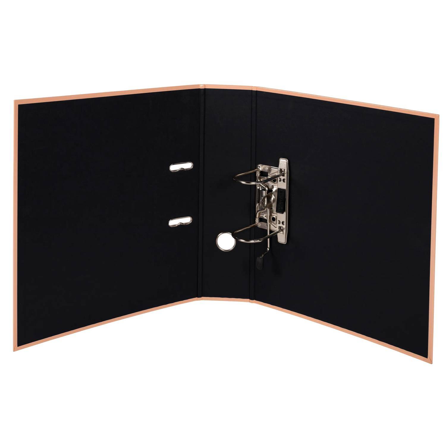 Exacompta 10x Ordner Prem'Touch A4, Rücken 80mm, Aquarel, Korallenrot, 53567E