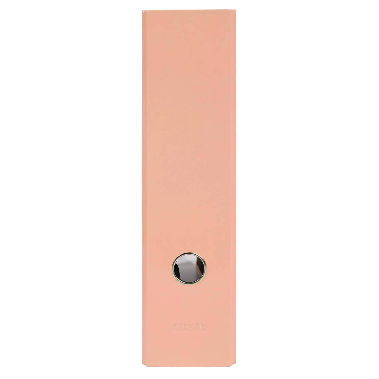 Exacompta 10x Ordner Prem'Touch A4, Rücken 80mm, Aquarel, Korallenrot, 53567E