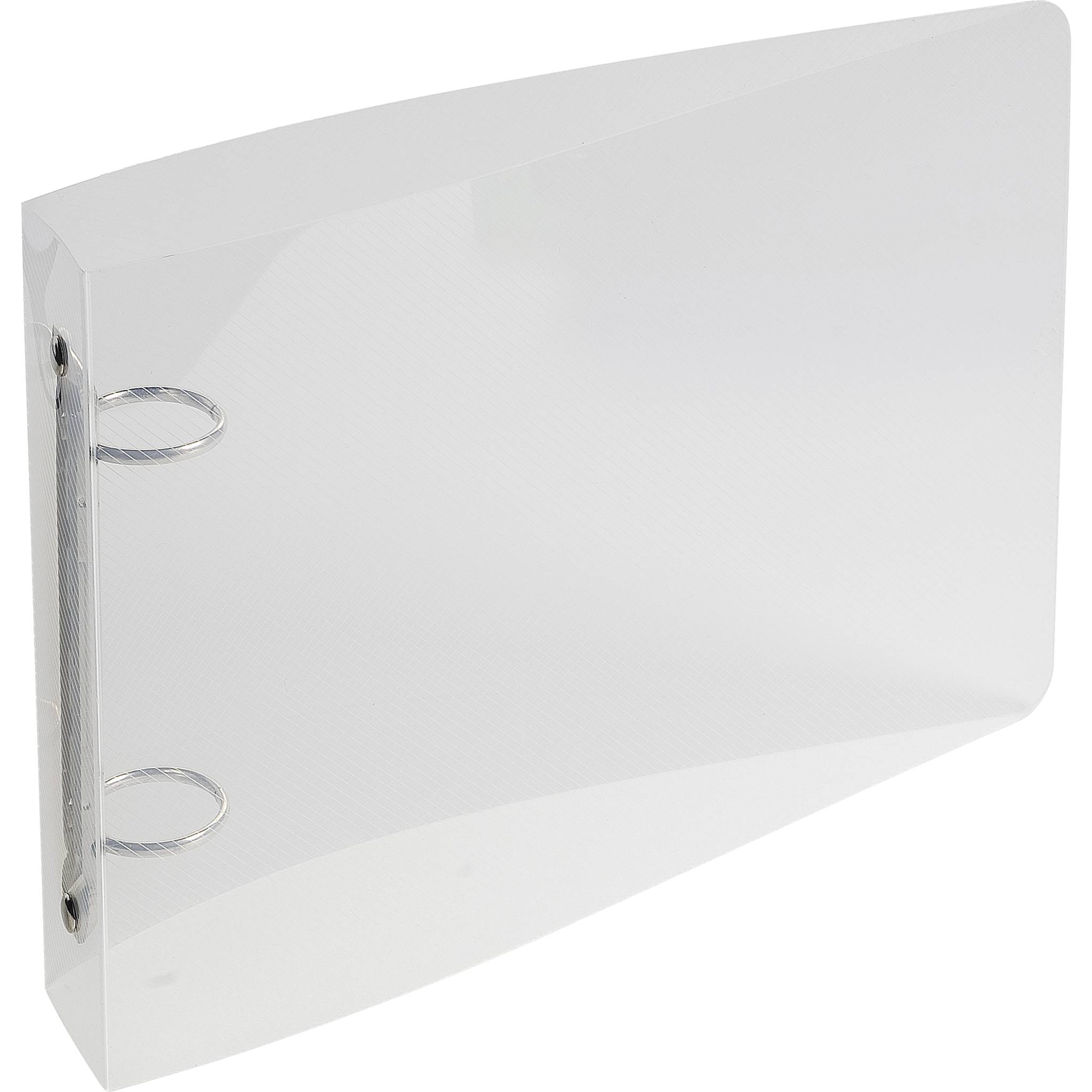 Exacompta 10x Ringbuch PP 700µ 2Ring 25mm Rücken 35mm für A5 Kristall 51091E