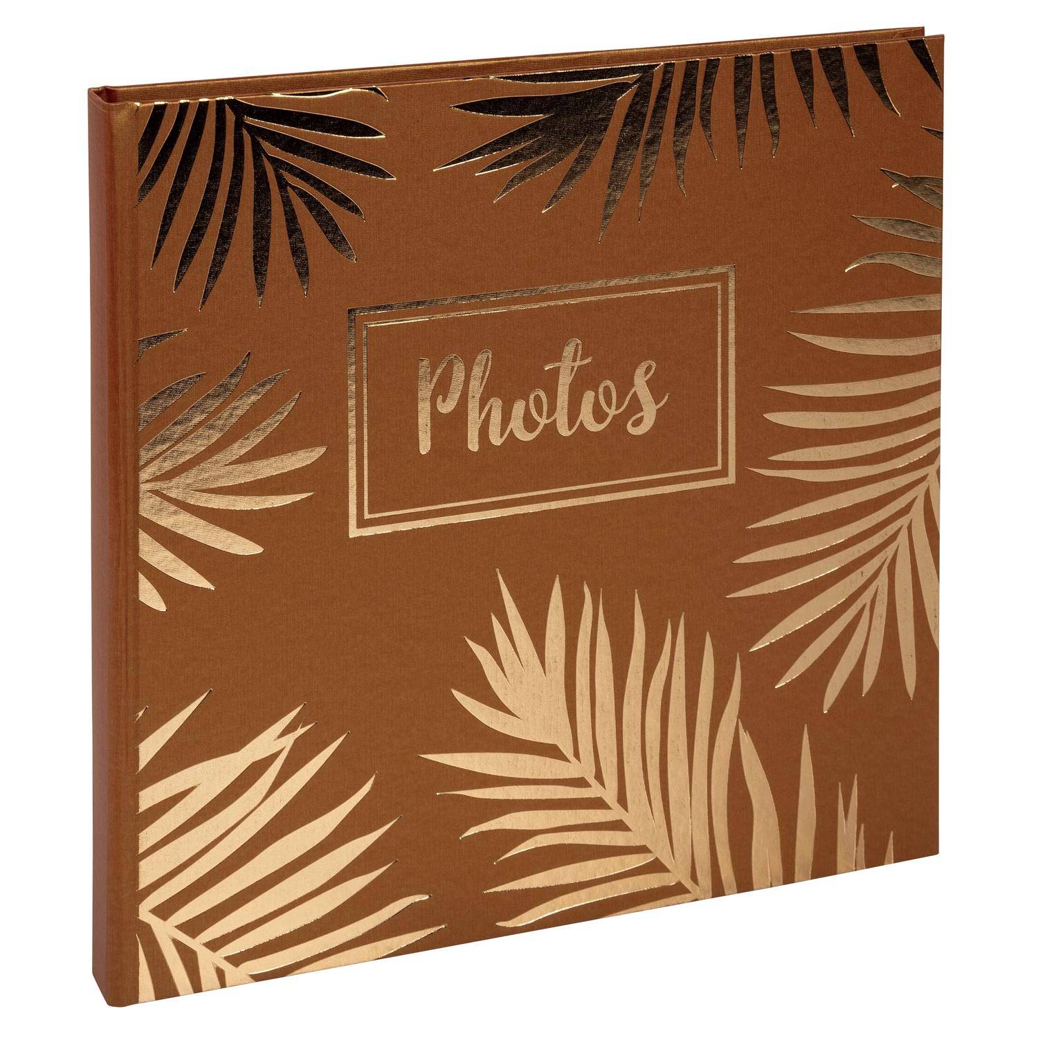 Exacompta 2x Fotoalbum 30 Seiten schwarz 25x25cm - Palma blau - Gold - 16309E