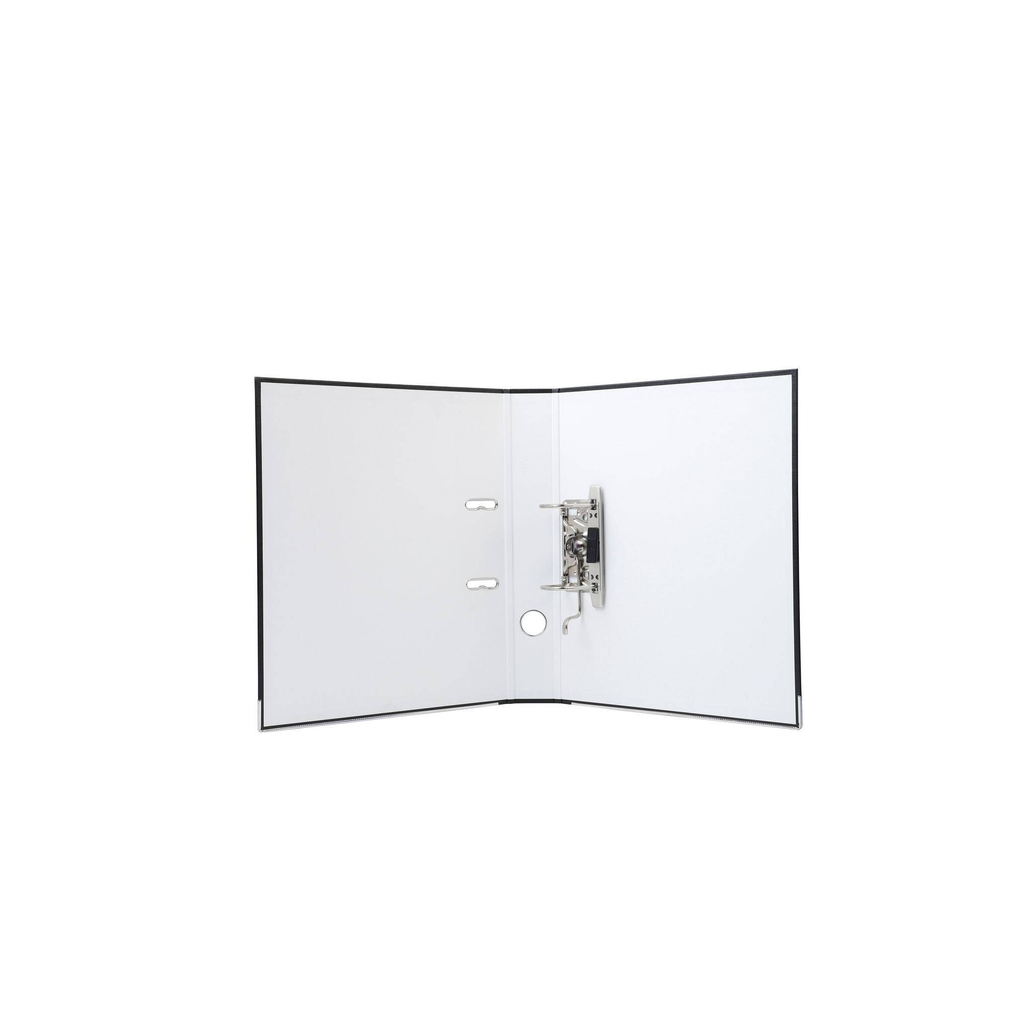 Exacompta 20x Ordner PP, + 2 Ringen, Rücken 50mm, 32x29cm A4, Schwarz, 915401B