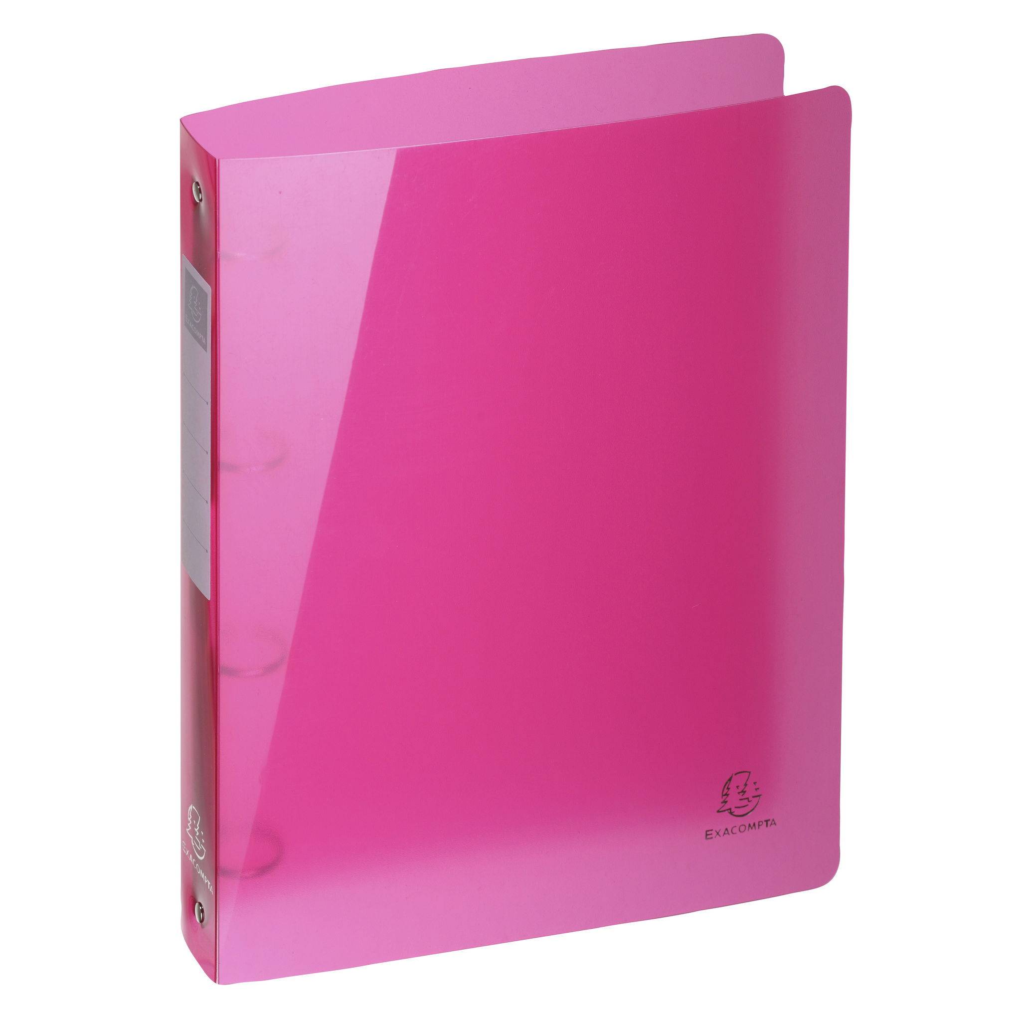 Exacompta 15x mittelfestes Ringbuch 4 Ringe PP 700µ PP- A4 Maxi sortiert 51780E