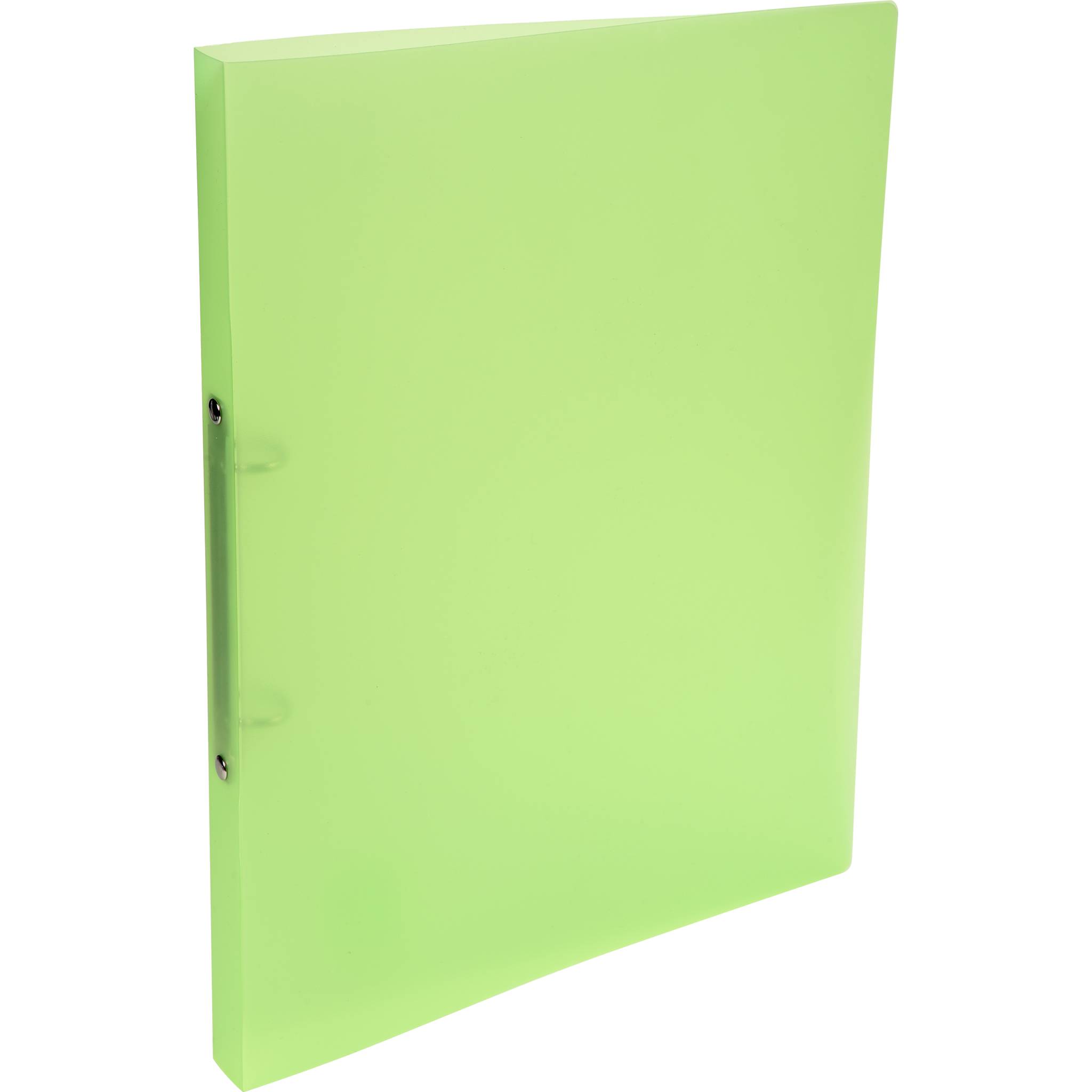 Exacompta 25x Ringhefter PP 500µ 2Ring 15mm Rücken 20mm 32x25cm A4 Grün 54163E