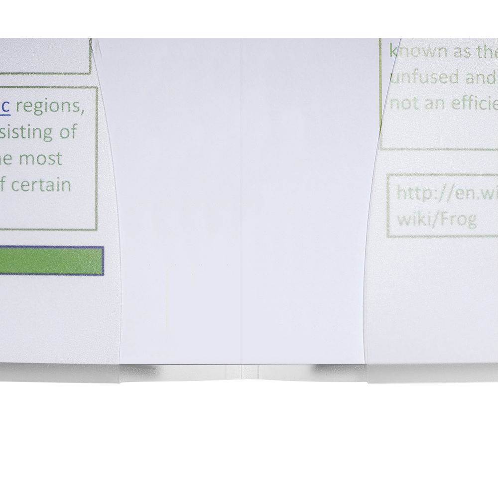 Exacompta 20x Präsentationsmappe doppelter Innentasche PP 400µ A4 Kristall 3967E