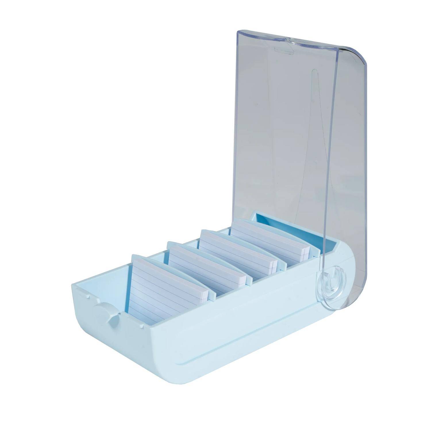 Exacompta 8x Karteikartenbox BunnyBox A8 Iderama - Pastellblau - 5336223D