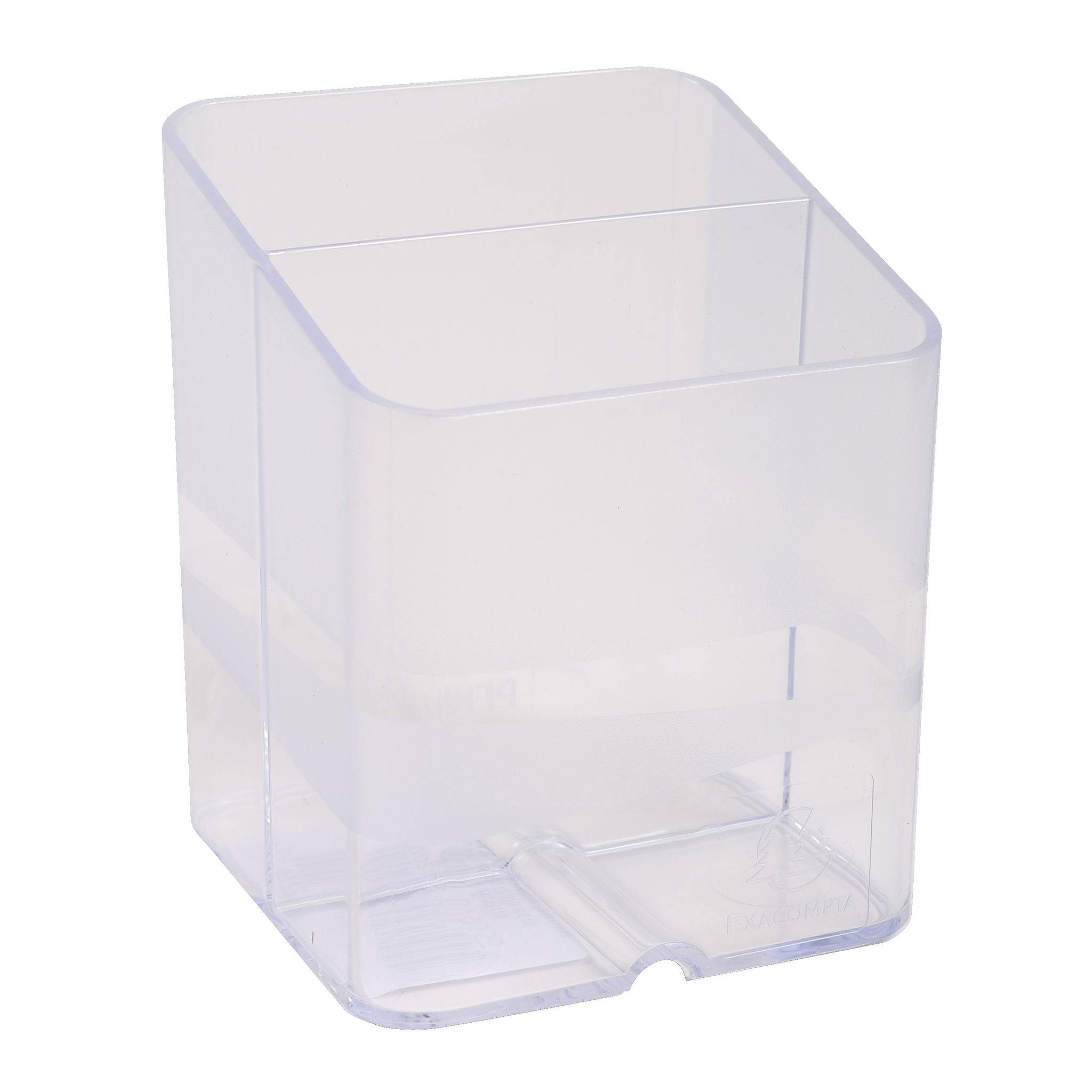 Exacompta 10x Stifteköcher PEN-CUBE, Office - Kristall - 67723D