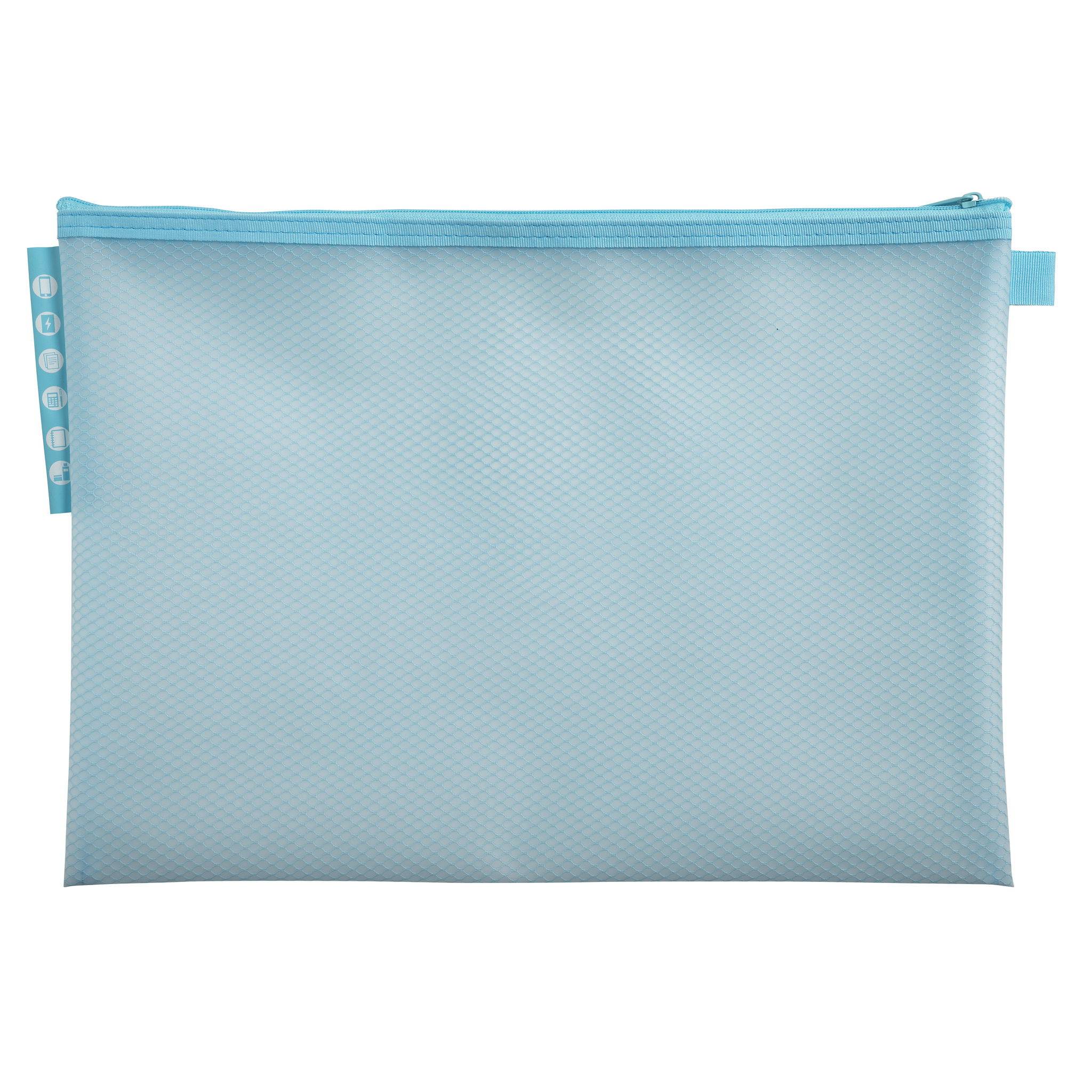 Exacompta 12x Hüllen/Etui A4 weichem Kunststoff, sortiert, 37150E