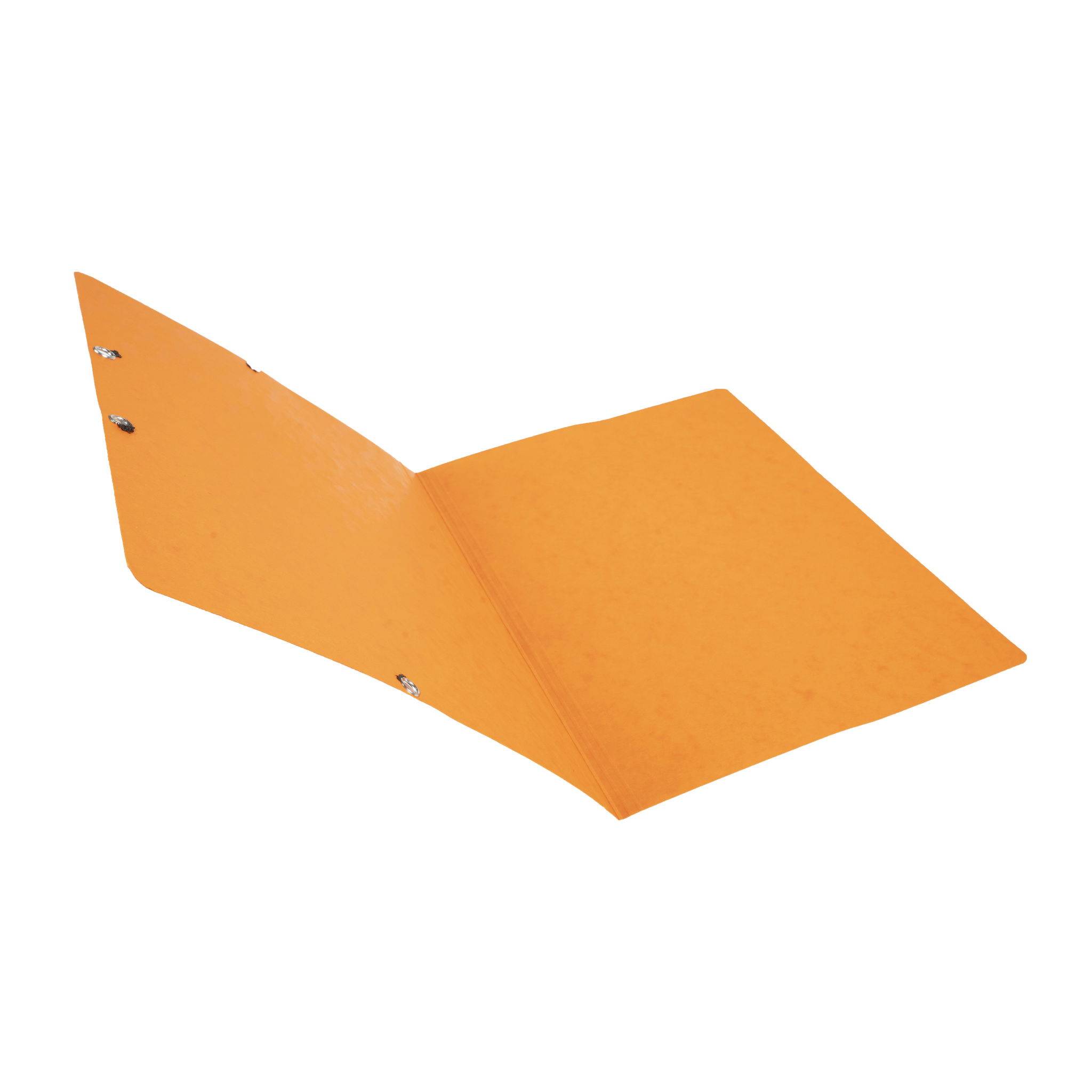 Exacompta 25x Eckspannmappe + Gummizug ohne Klappen, Karton, A4, Orange, 5564E