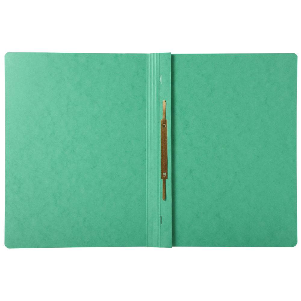 Exacompta 25x Schnellhefter Colorspan Krt., 355g/m2, A4, Dunkelgrün, 380815B