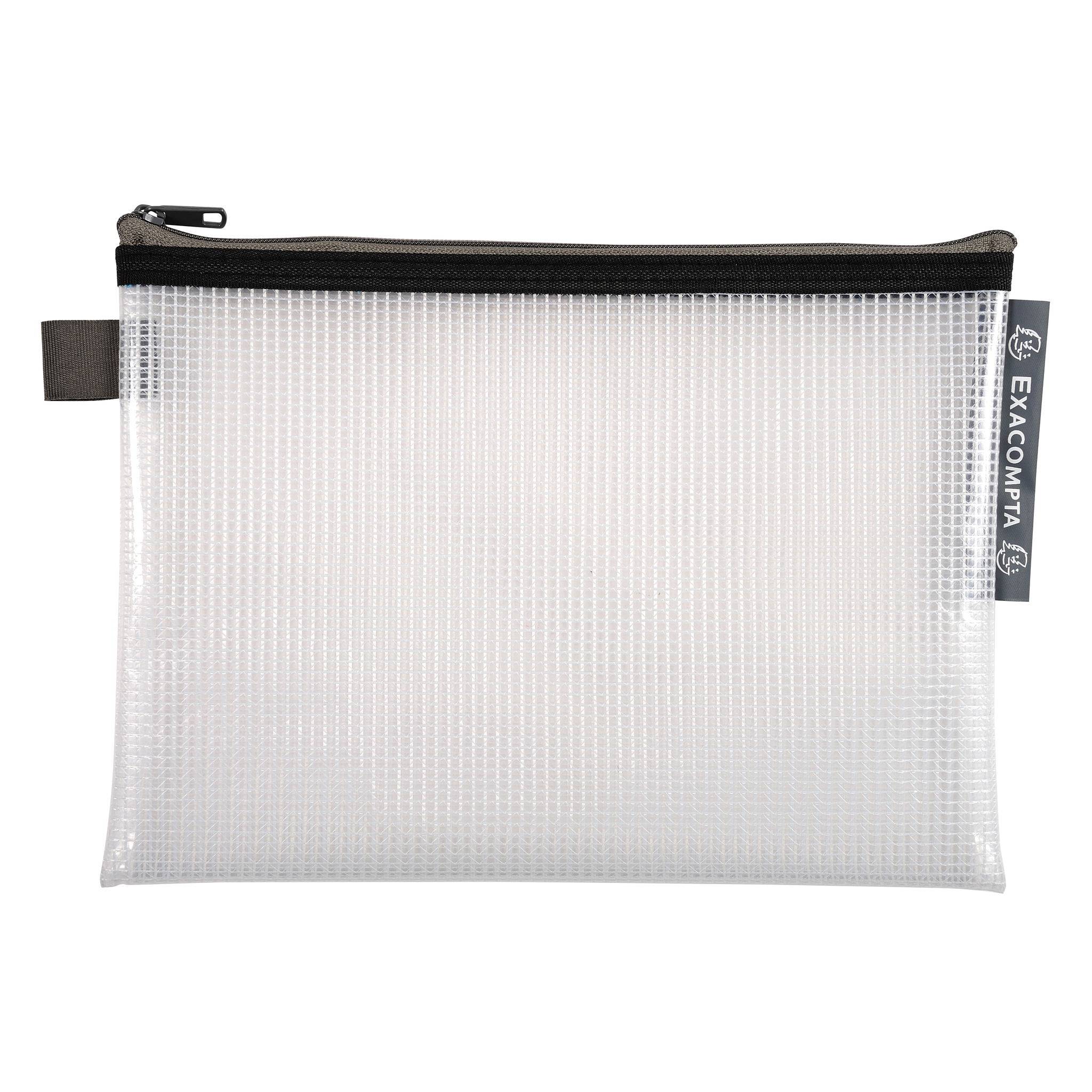 Exacompta 10x Tasche EVA + Reißverschluss, flexibel PP, DIN A5, sortiert, 34140E