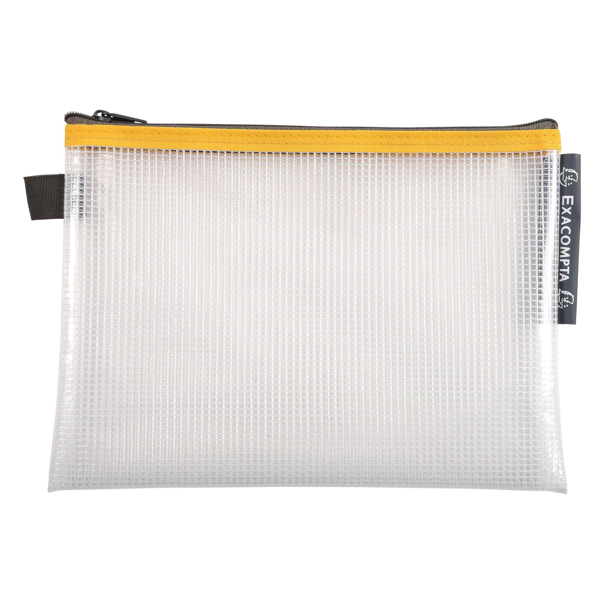 Exacompta 10x Tasche EVA + Reißverschluss, flexibel PP, DIN A5, sortiert, 34140E