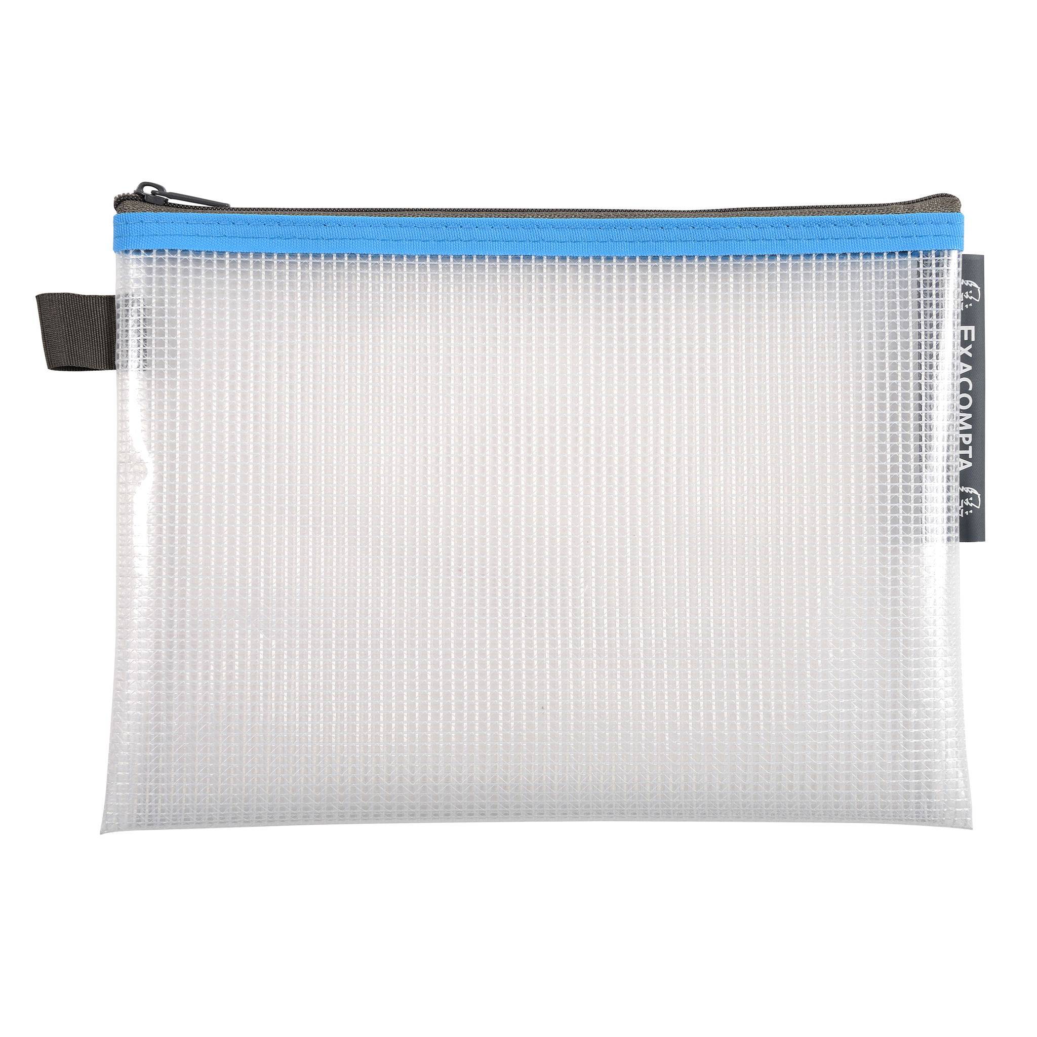 Exacompta 10x Tasche EVA + Reißverschluss, flexibel PP, DIN A5, sortiert, 34140E