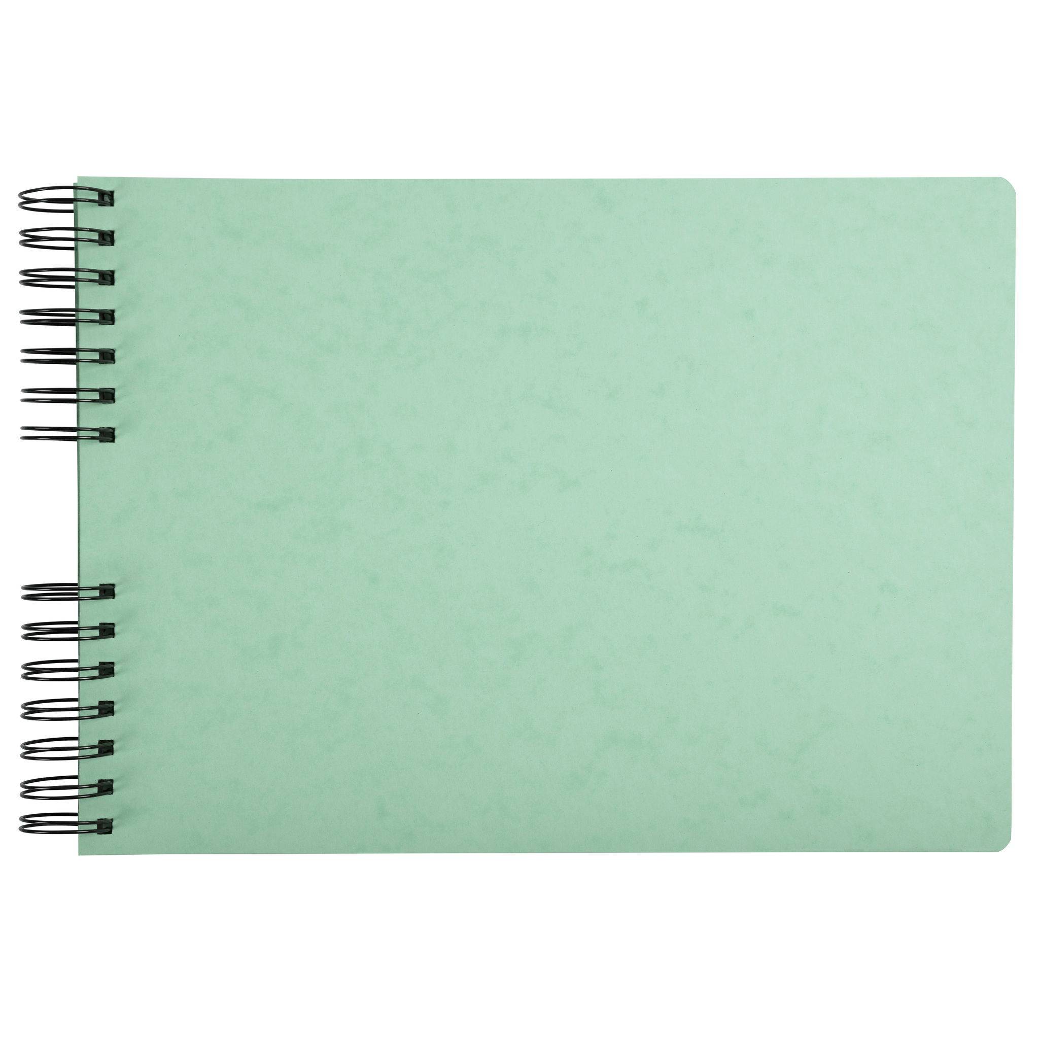 Exacompta 6x Fotoalbum Spiralbindung 50 Seiten schwarz 32x22cm sortiert 16540E