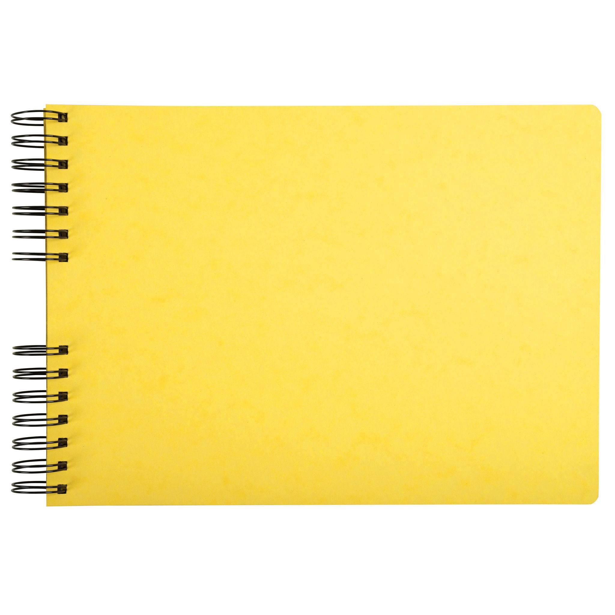 Exacompta 6x Fotoalbum Spiralbindung 50 Seiten schwarz 32x22cm sortiert 16540E