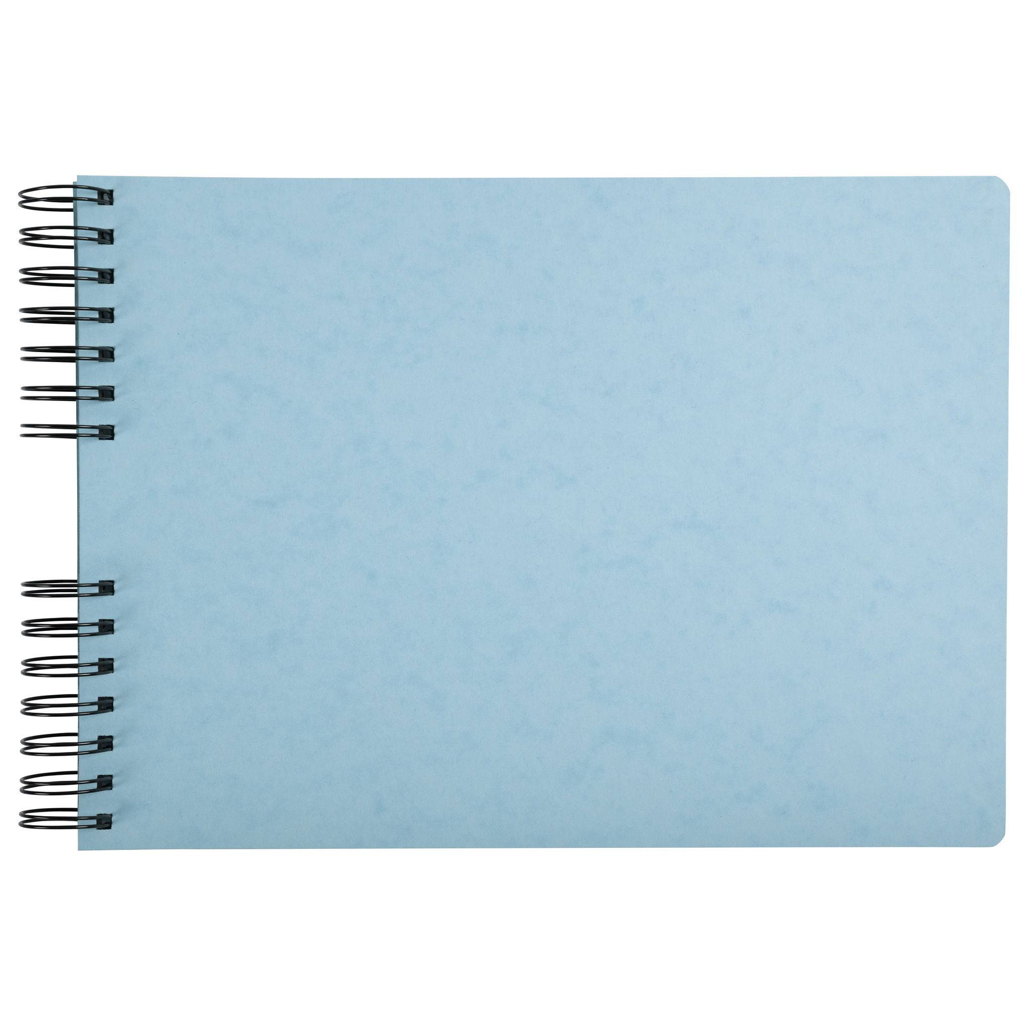 Exacompta 6x Fotoalbum Spiralbindung 50 Seiten schwarz 32x22cm sortiert 16540E