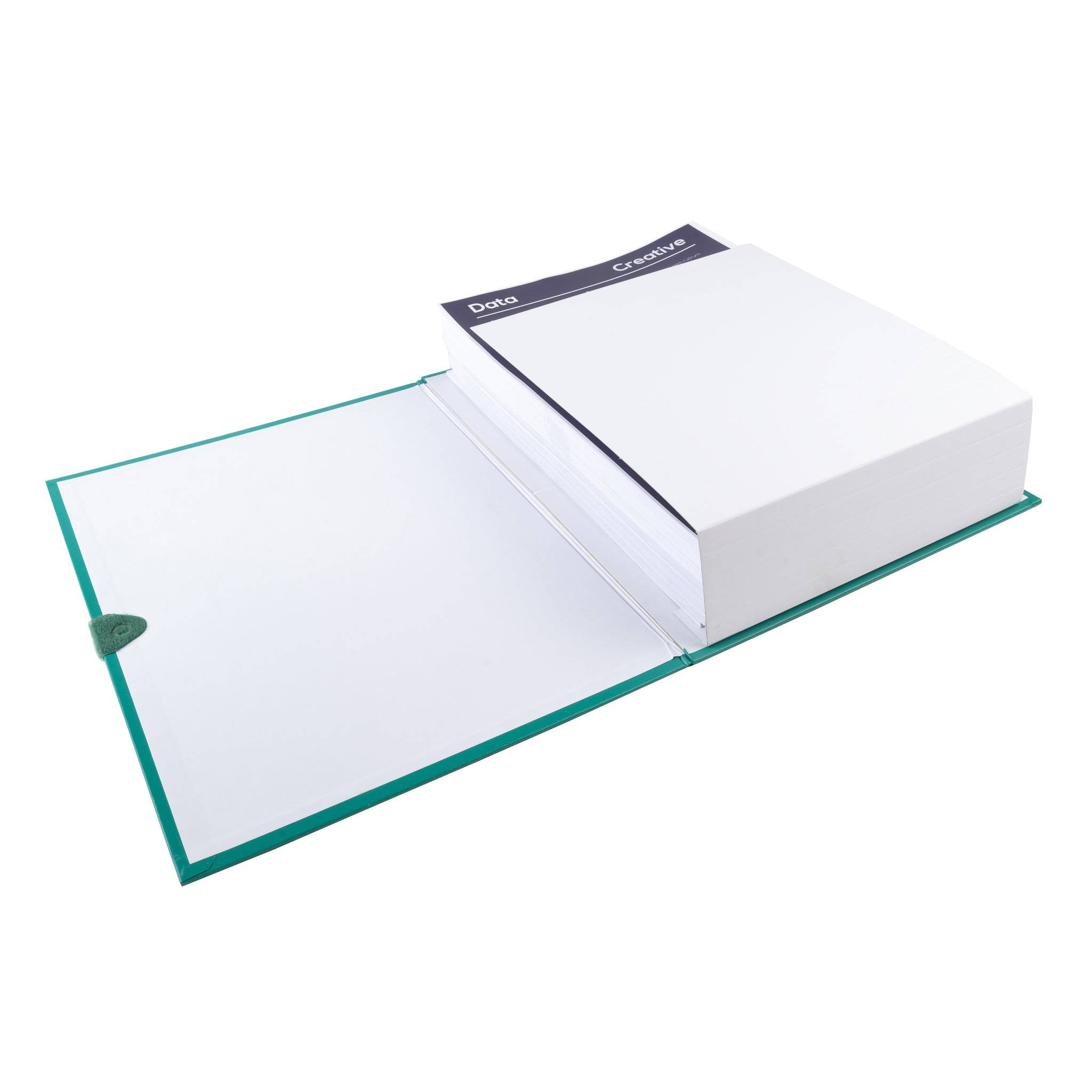 Exacompta 10x Dokumentenmappe dehnbar 1 Klappe Balacronbezug A4 Grün 623E