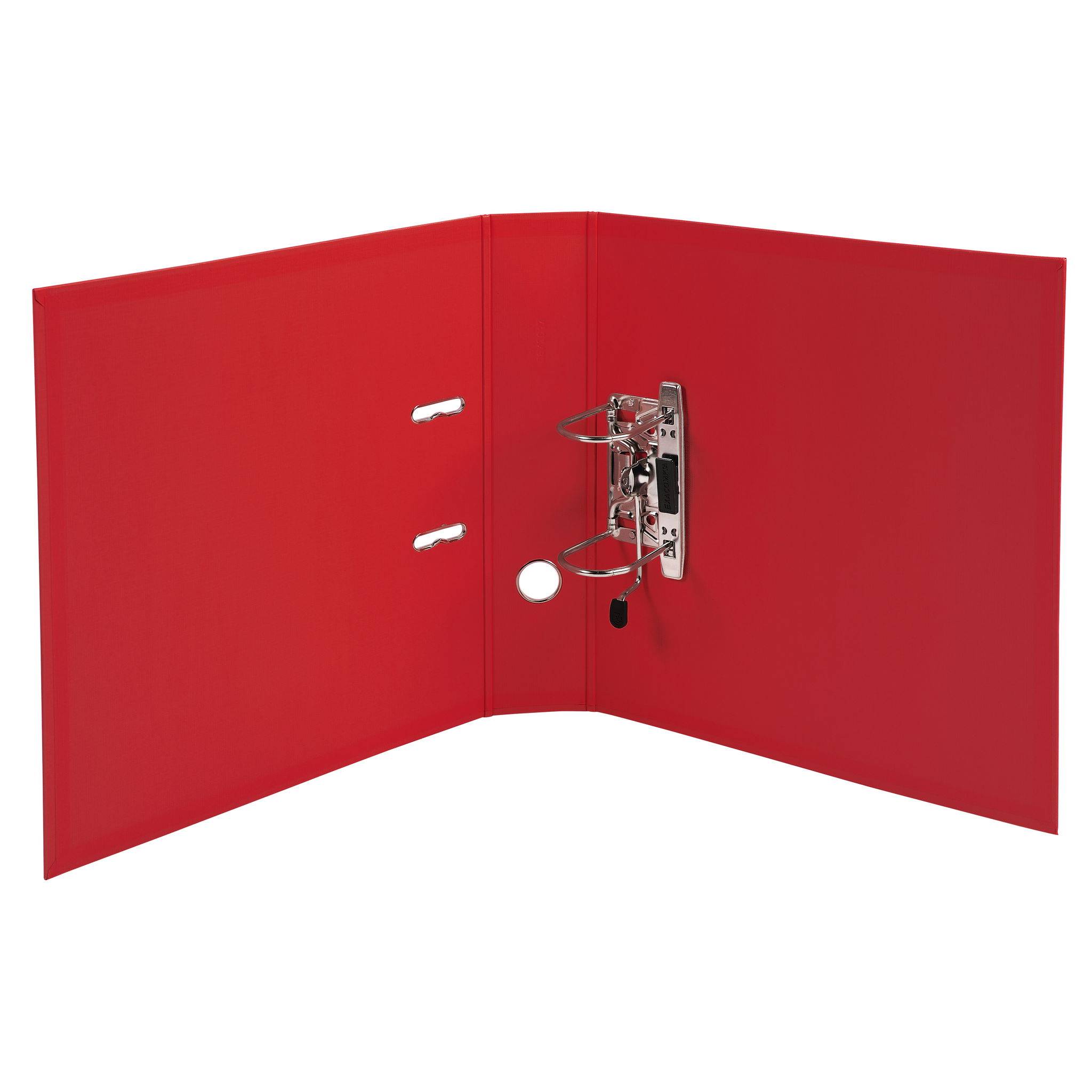 Exacompta 10x Ordner Prem'Touch PVC, Rücken 70mm, 32x29cm A4 Maxi, Rot, 53745E