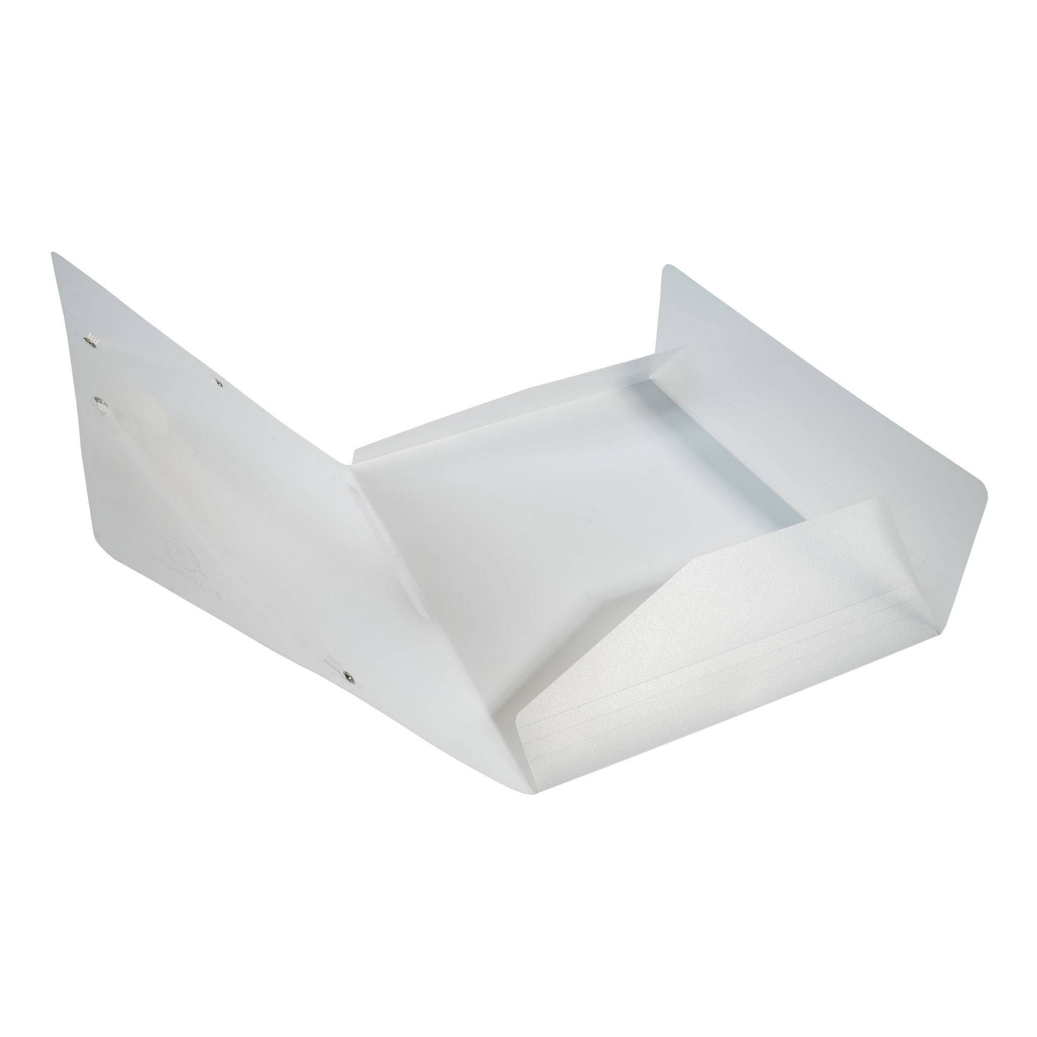 Exacompta 30x Sammelmappe +3 Klappen Gummizug PP 500µ A4 Transparent 55860E