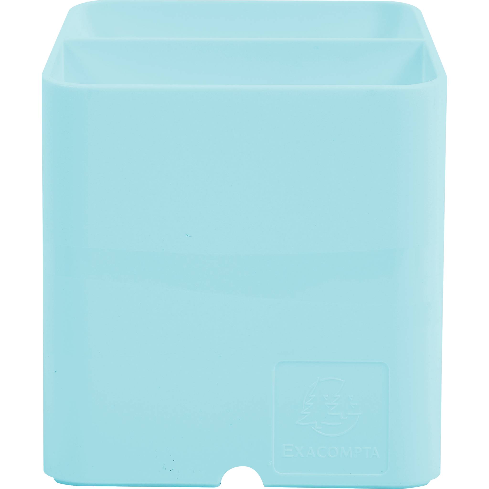 Exacompta 10x Stifteköcher PEN-CUBE, Aquarel - Pastellgrün - 67763D