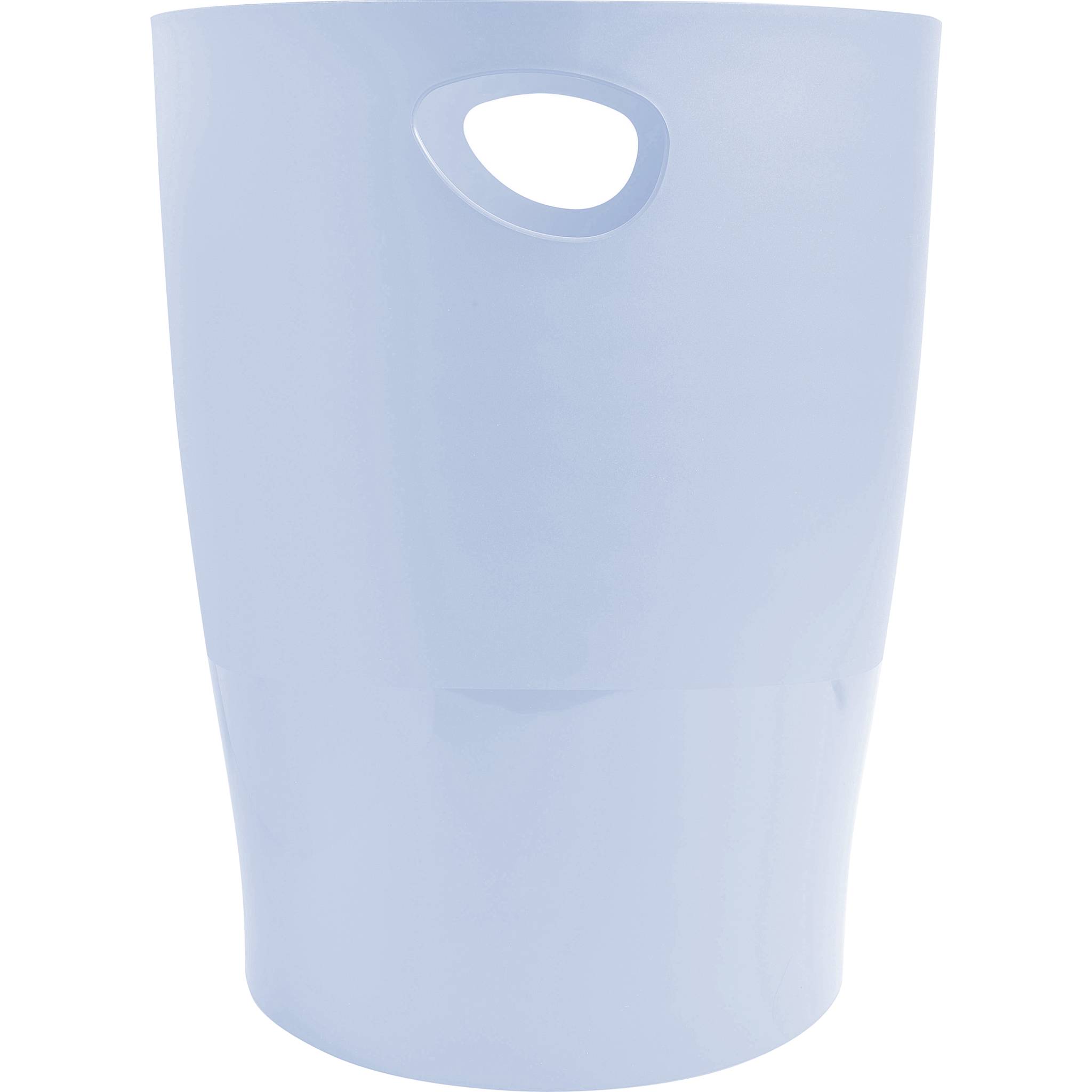 Exacompta 8x Papierkorb Ecobin, 15 Liter, Aquarel - Pastellblau - 45362D