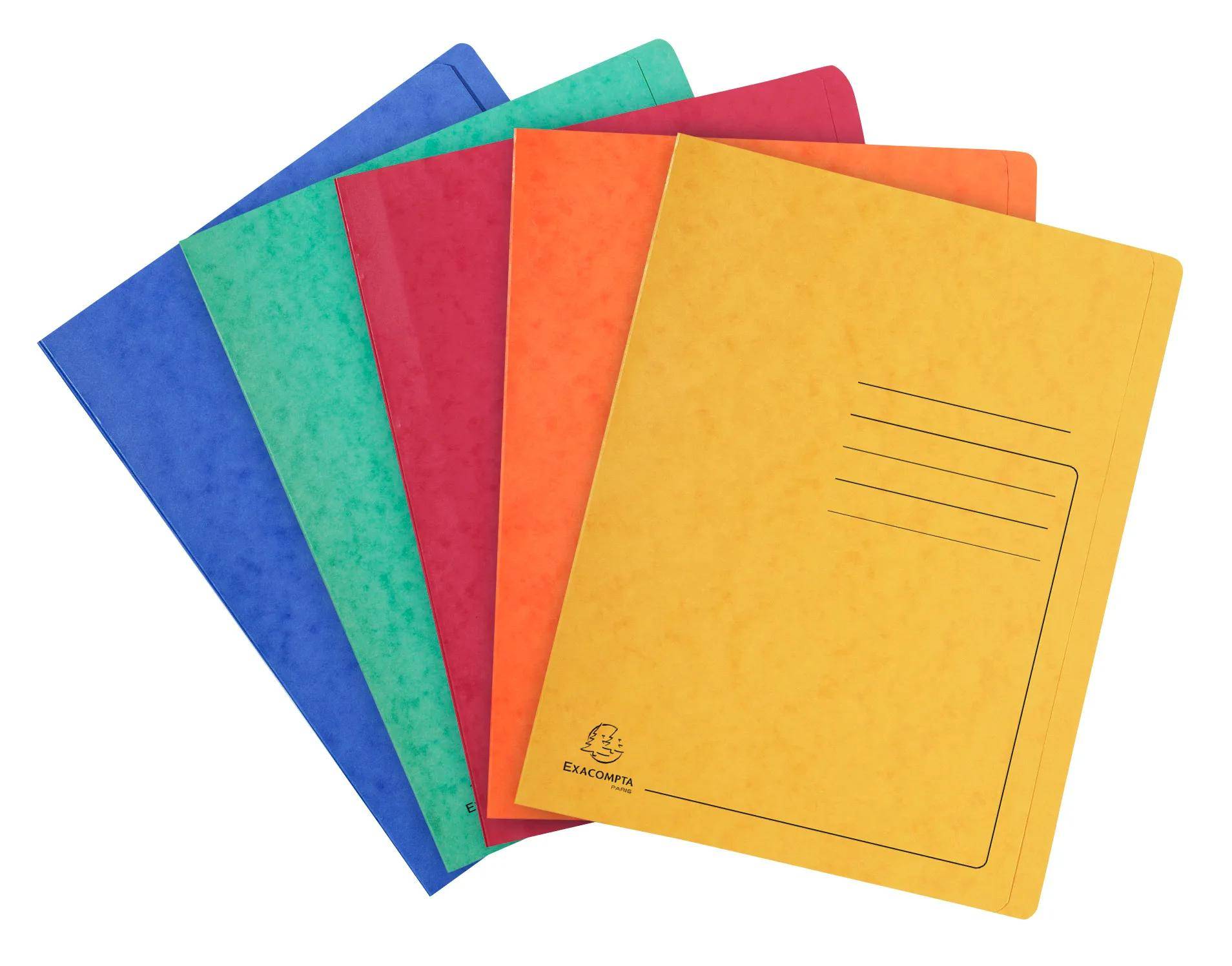 Exacompta 10x Schnellhefter Colorspan, A4, Farben Office sortiert, 399900E