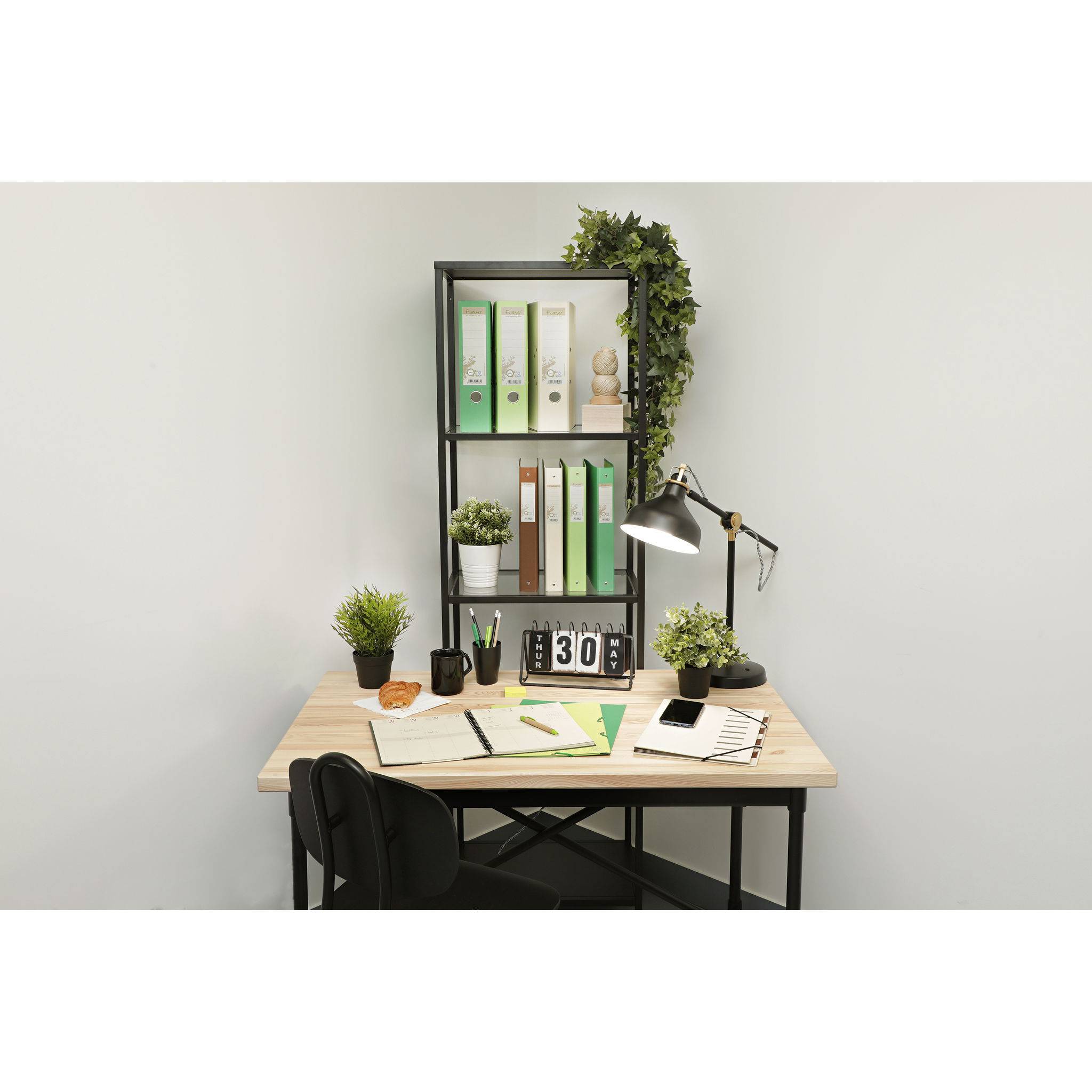 Exacompta 10x Stifteköcher ECOPEN - Schwarz - 676014D