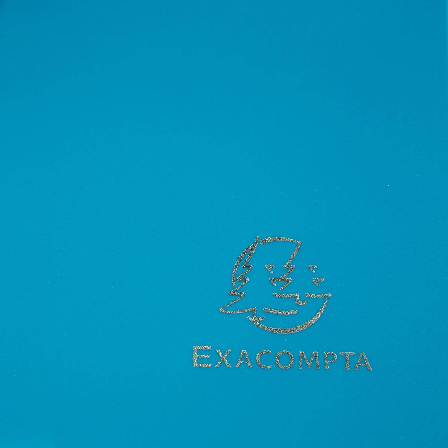 Exacompta 30x Sammelmappe +Gummizug 3 Klappen PP 400µ Eco A4 Grün 55903E