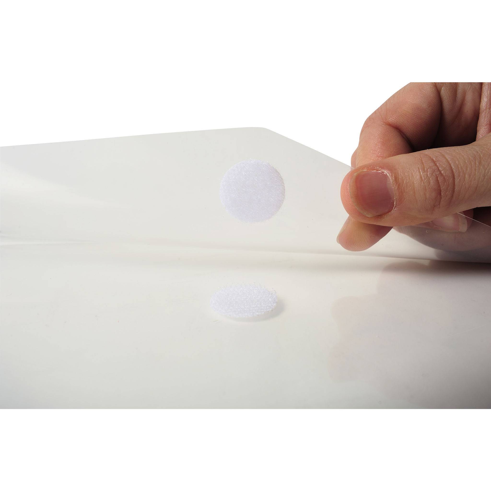 Exacompta 10x Packung mit 5 Prospekttaschen aus PP, A4 - Transparent - 56421E