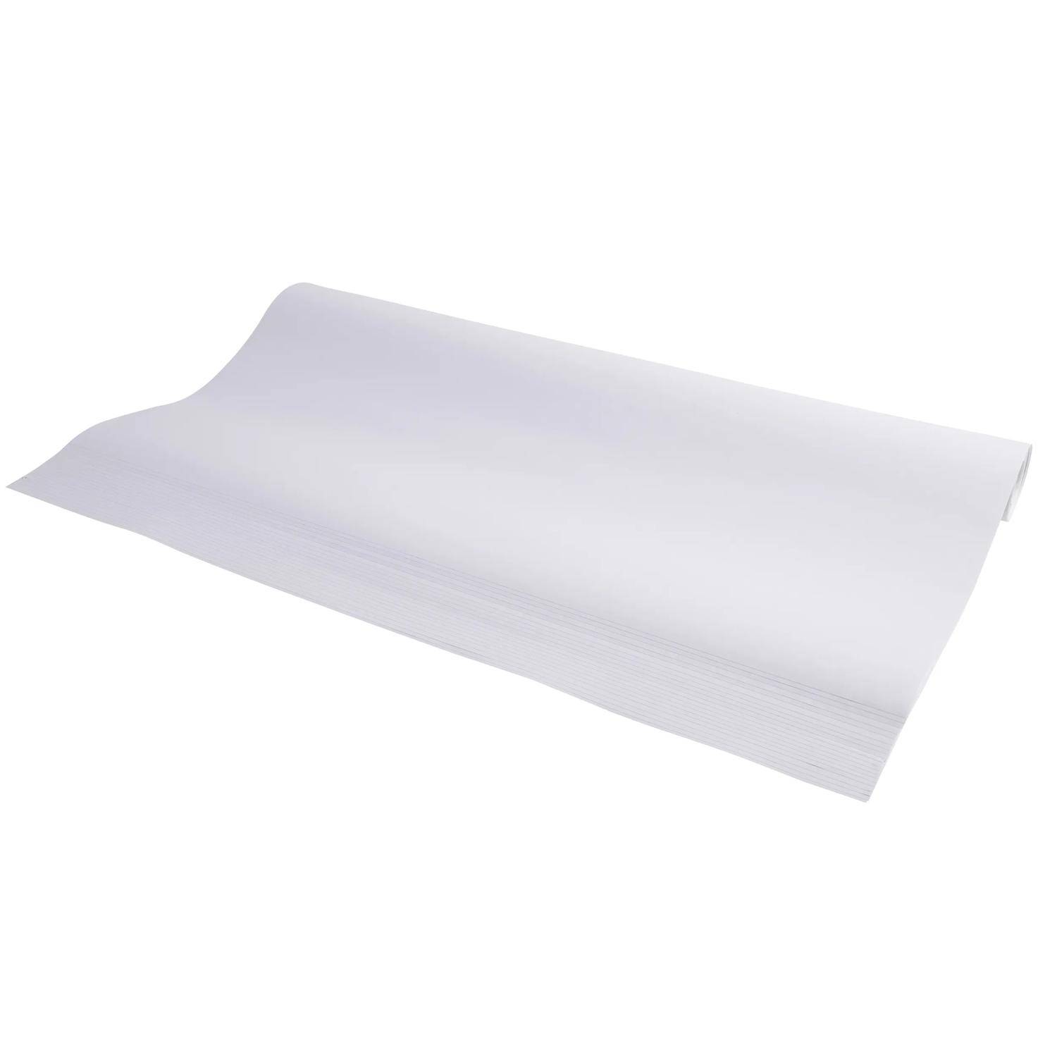 Exacompta 5x Flipchartblock Offset Papier 80g/m2 20 Blatt blanko Weiß 41653E