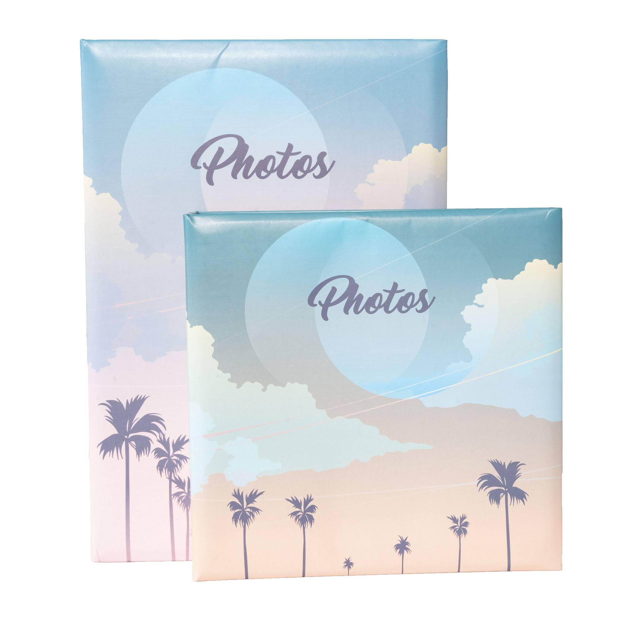 Exacompta 6x Einsteckalbum SUNSET 22,5x22 cm für 200 Fotos - Motiv - 62332E