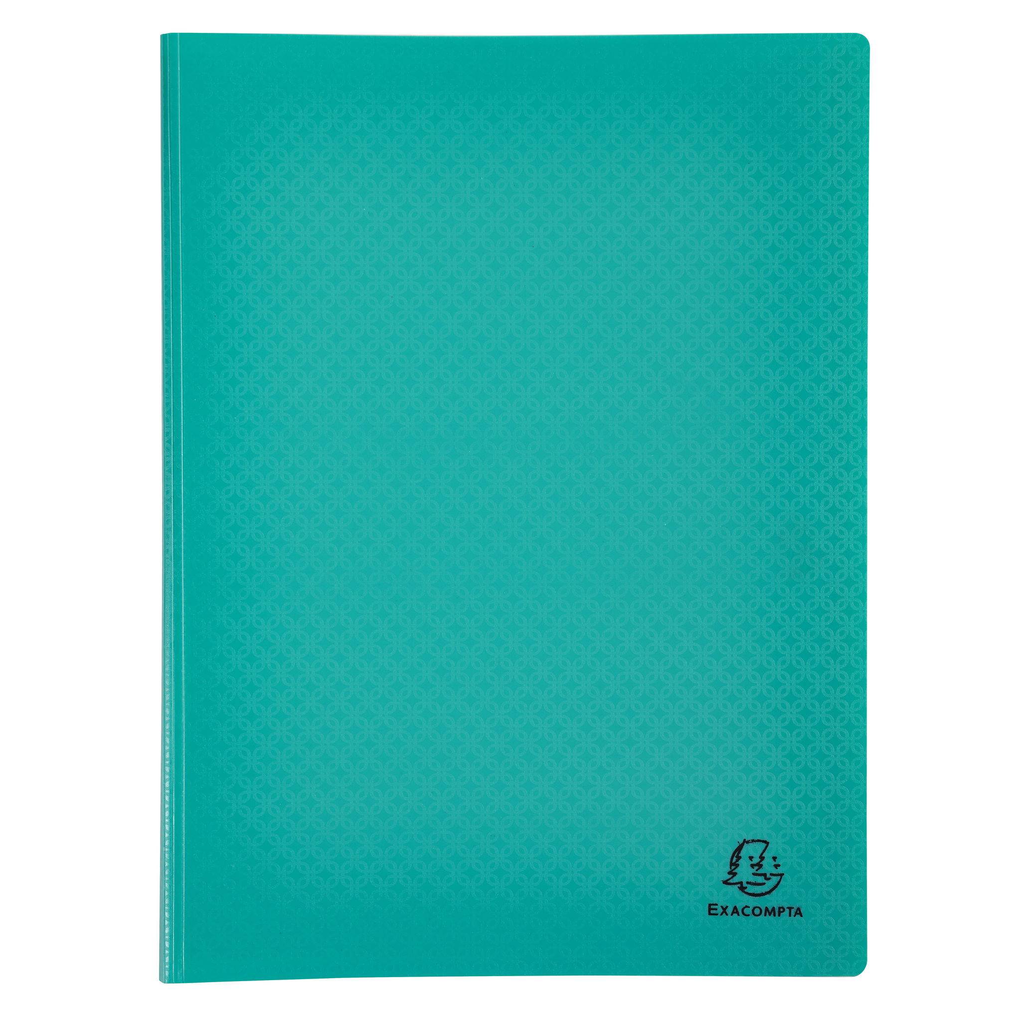 Exacompta 12x Sichtmappe A4 festem PP + 50 Hüllen, Young, sortiert, 88590E