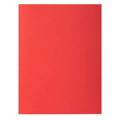 Exacompta 10x Pack 25 Aktenmappe, 2 Innenfächer, A4 oder A3, Rot, 415005E