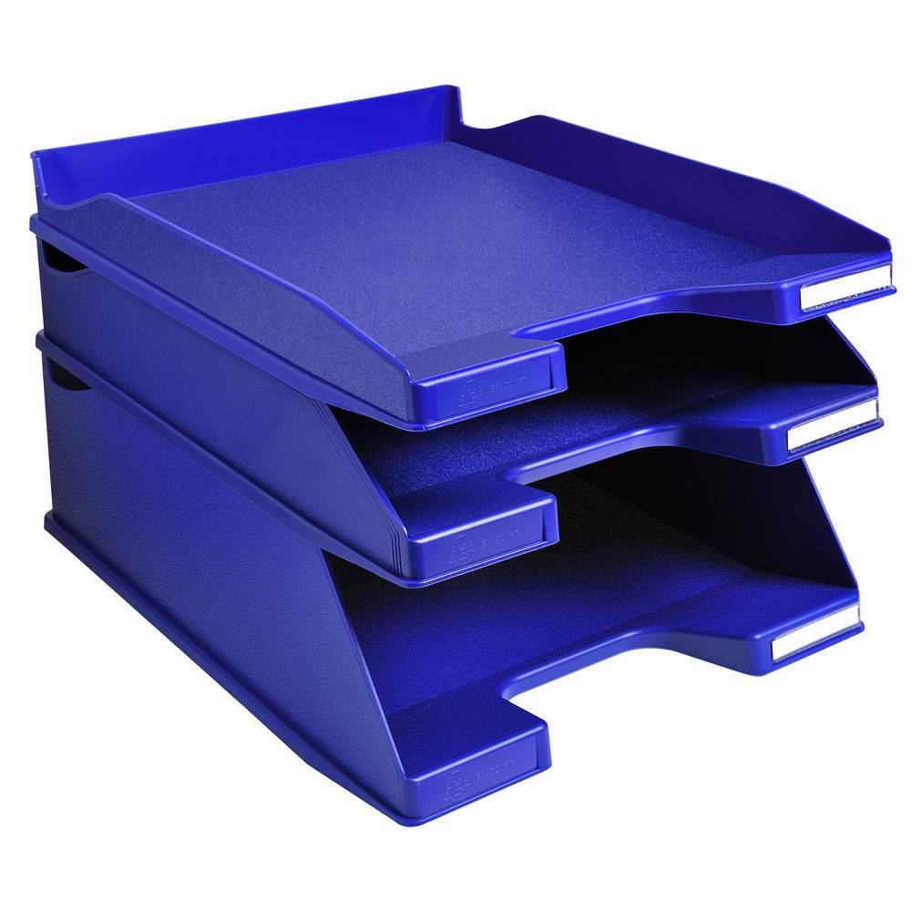 Exacompta 4x Briefablage COMBO MAXI, Office - Nachtblau - 115104D