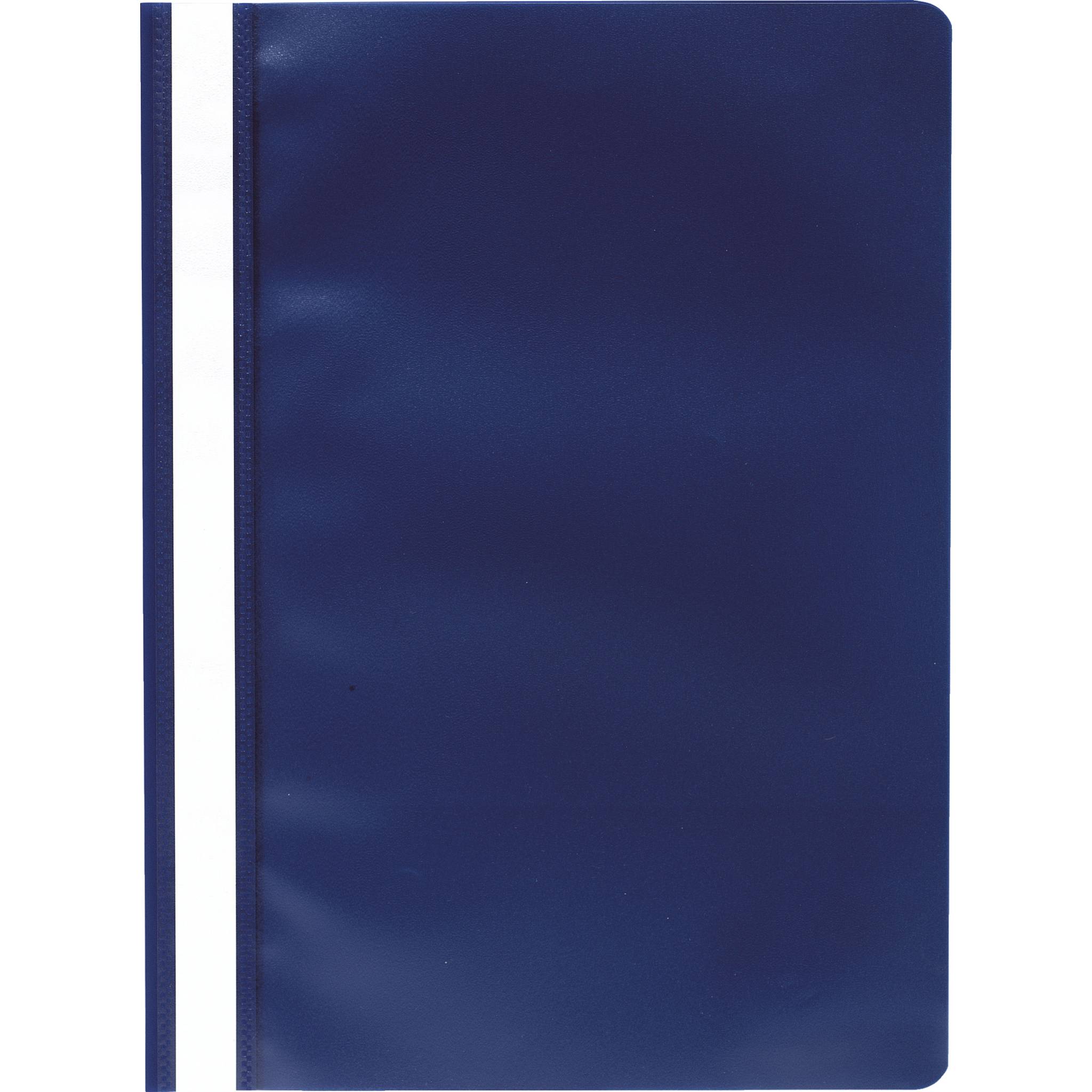 Exacompta 25x Schnellhefter A4 aus PP - Blau - 449207B