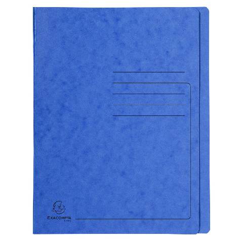 Exacompta 25x Schnellhefter aus Colorspan 355g/m2, A4 - Farben sortiert - 39990E