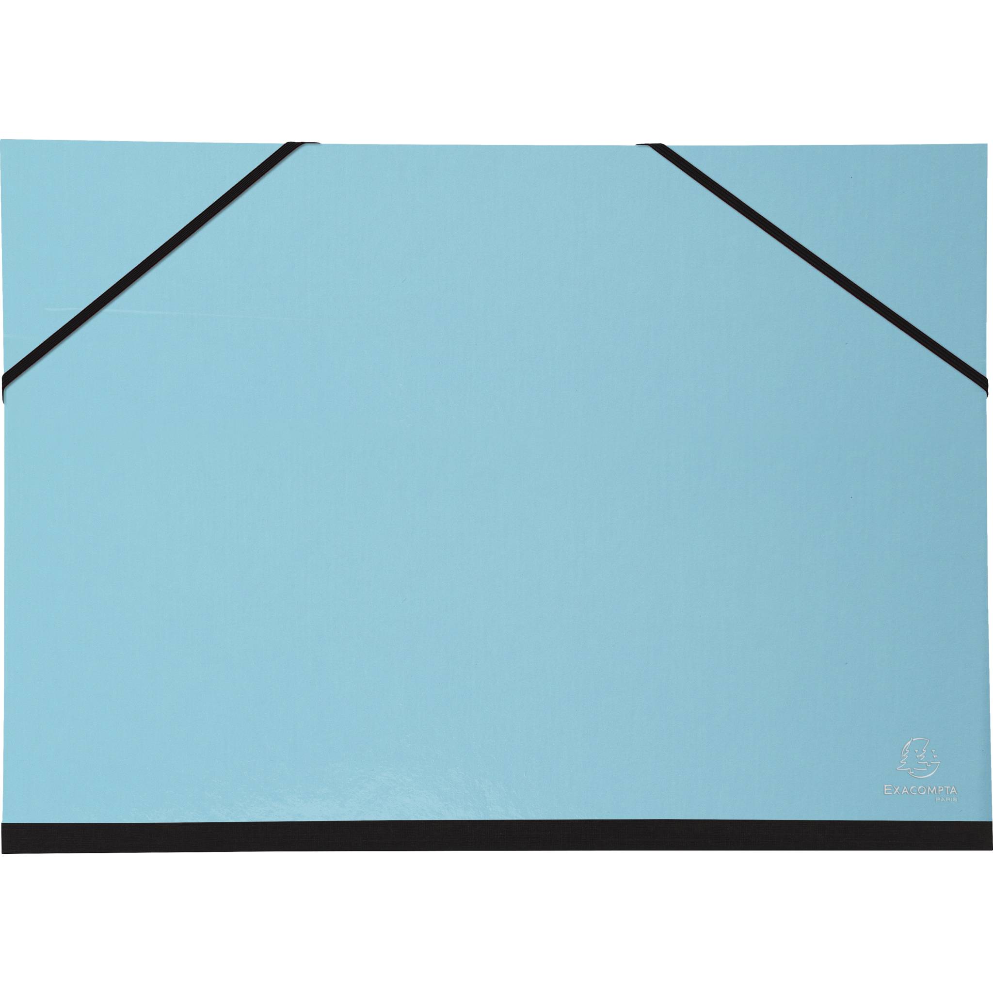 Exacompta 10x Zeichenmappe Gummizug 32x45 cm für A3 farbig sortiert 25680E