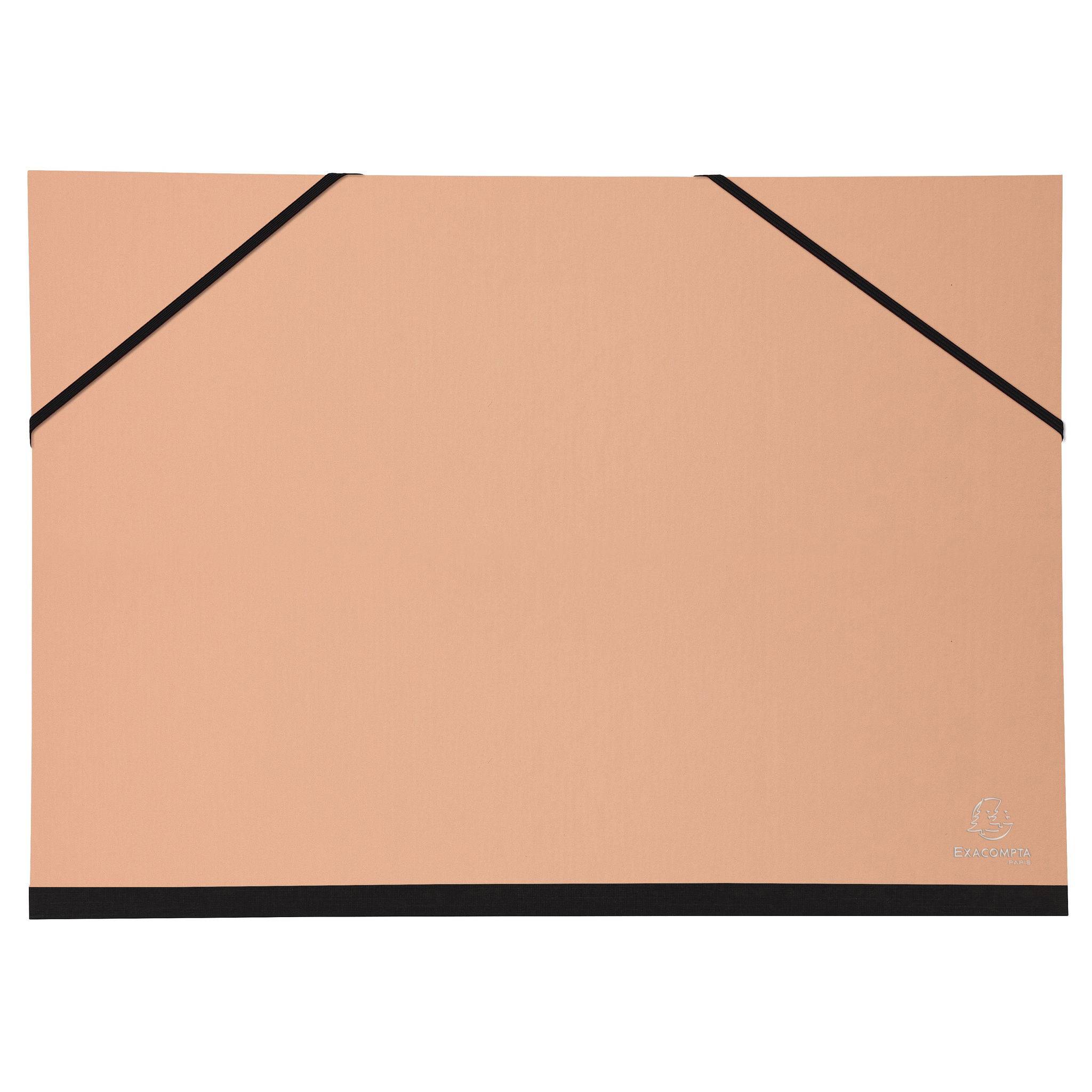 Exacompta 10x Zeichenmappe Gummizug 32x45 cm für A3 farbig sortiert 25680E