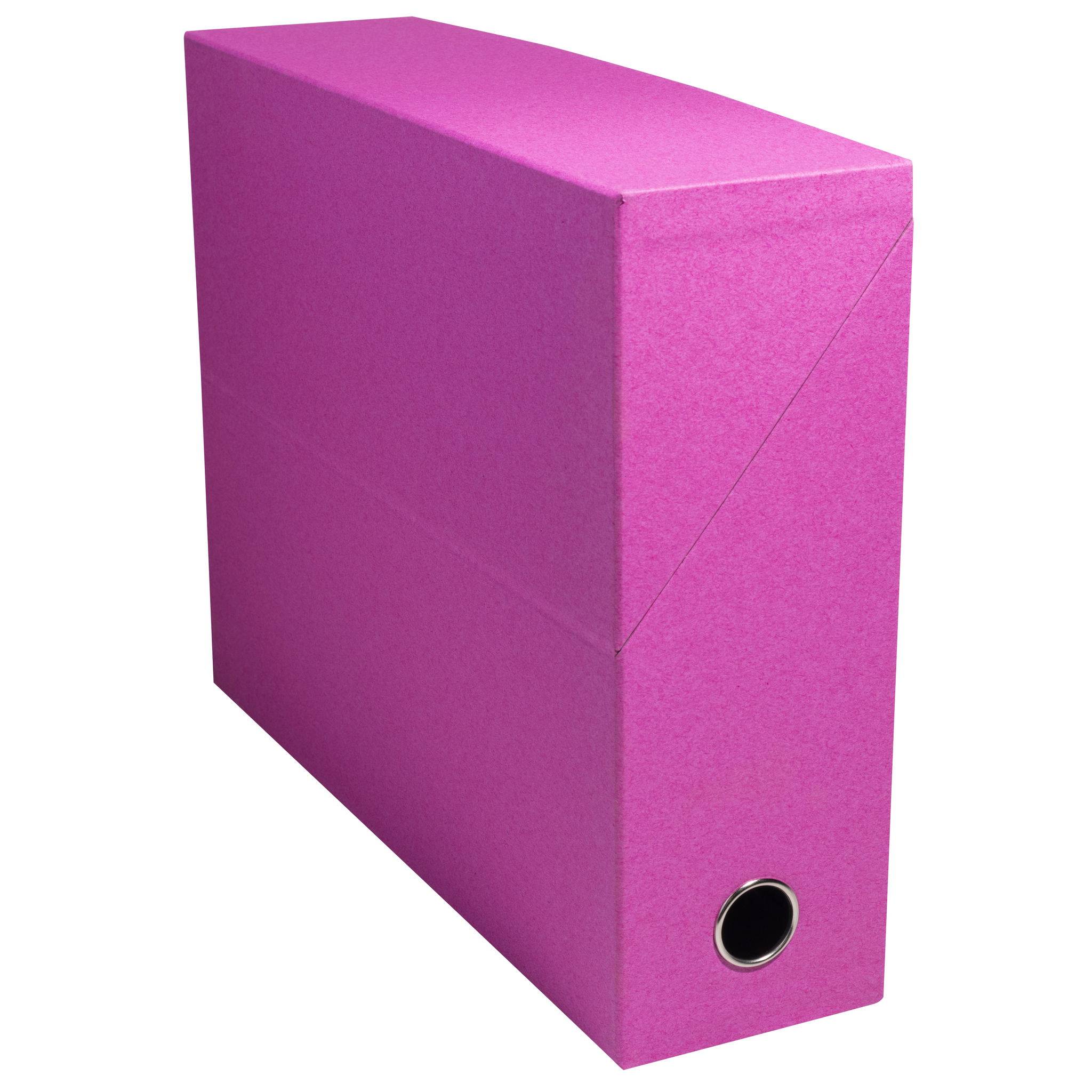 Exacompta 5x Transferbox, Rücken 90mm, für DIN A4+, Salsa, sortiert, 89329E