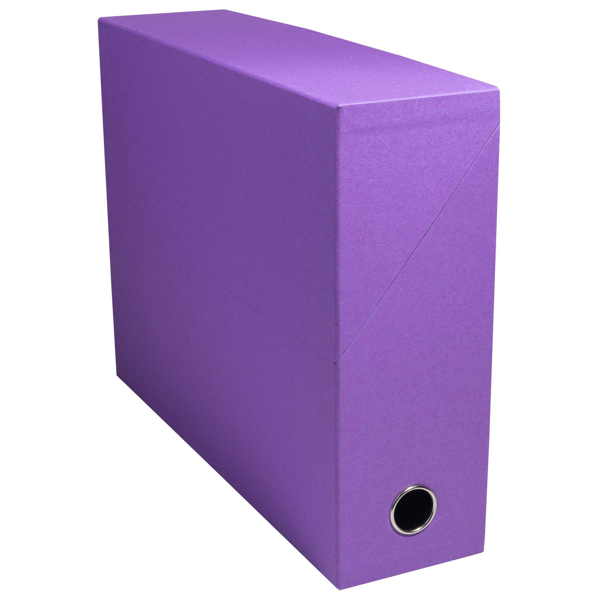 Exacompta 5x Transferbox, Rücken 90mm, für DIN A4+, Salsa, sortiert, 89329E