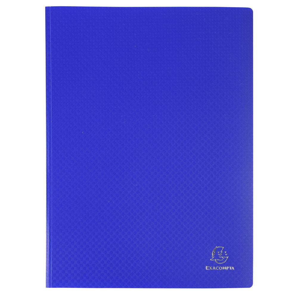 Exacompta 10x Sichtmappe PP 500µ 50 glatten Hüllen transluzent A4 sortiert 8850E