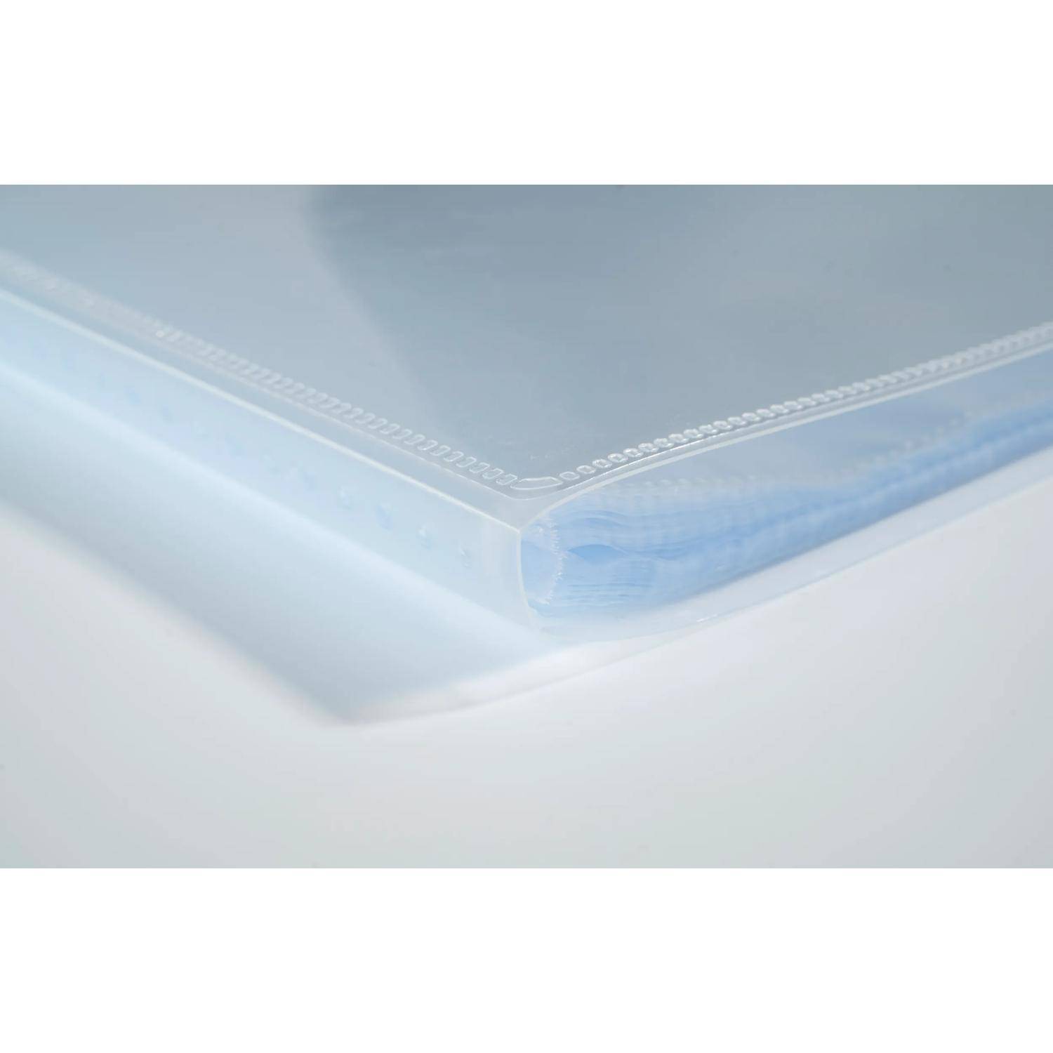 Exacompta 10x Sichtmappe PP 500µ + 60 Hüllen Kreacover , A4, Transparent, 5768E
