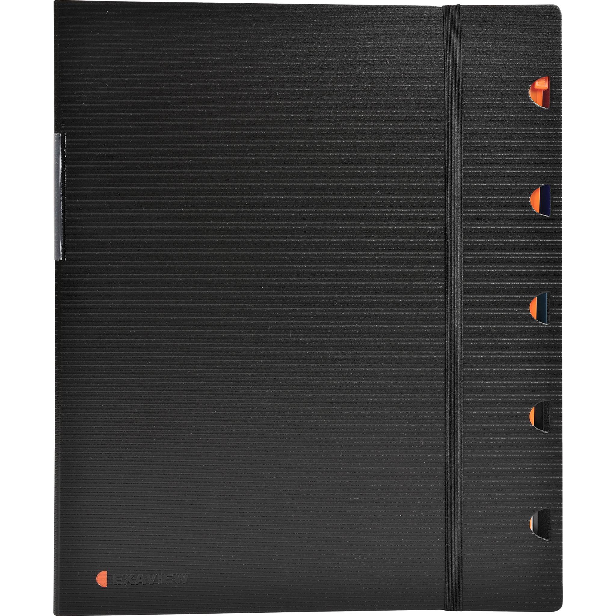 Exacompta 10x Sichtmappe Exaview PP + 40 Hüllen Exactive, A4, Schwarz, 85434E