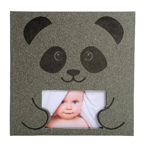 Exacompta 2x Fotobuch 30 Seiten weiß 25x25cm ZÉPHIRE Elfenbein - Grau - 14561E